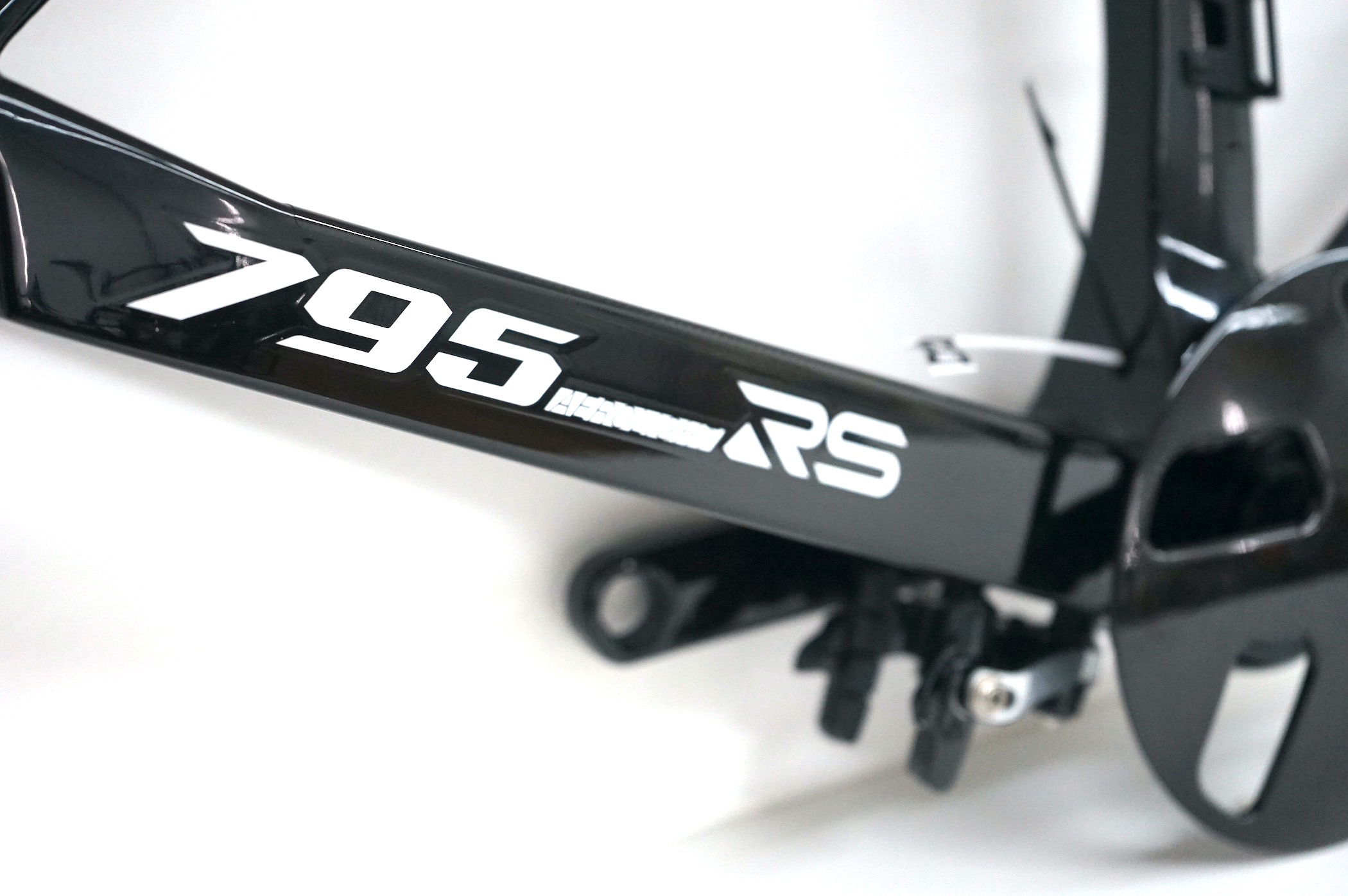 Look 795 AeroLight RS Rahmenset black-white (2018)