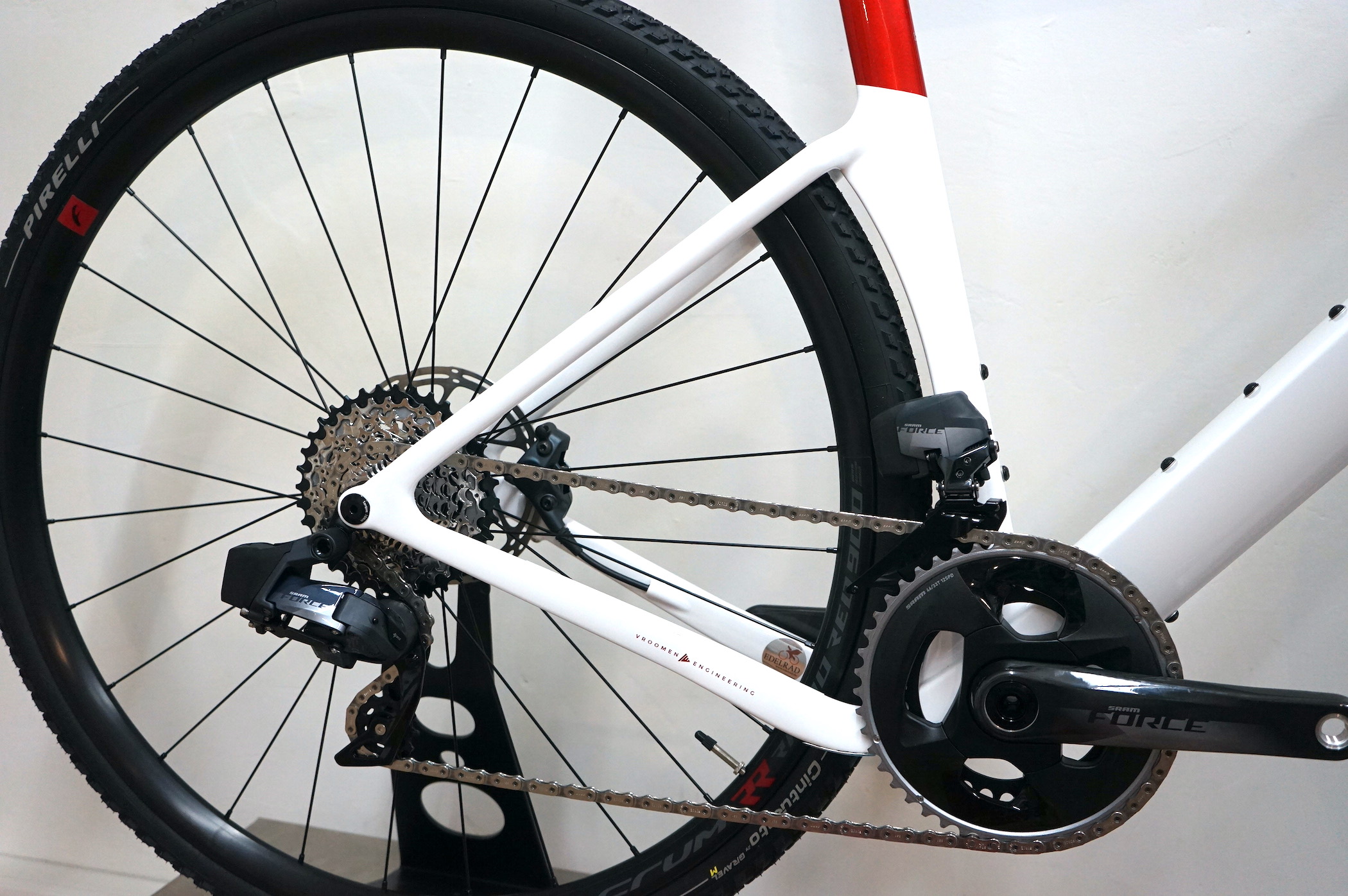 3T Exploro RACE Sram Force AXS 2x12 (2023) - RACE MAX red/white