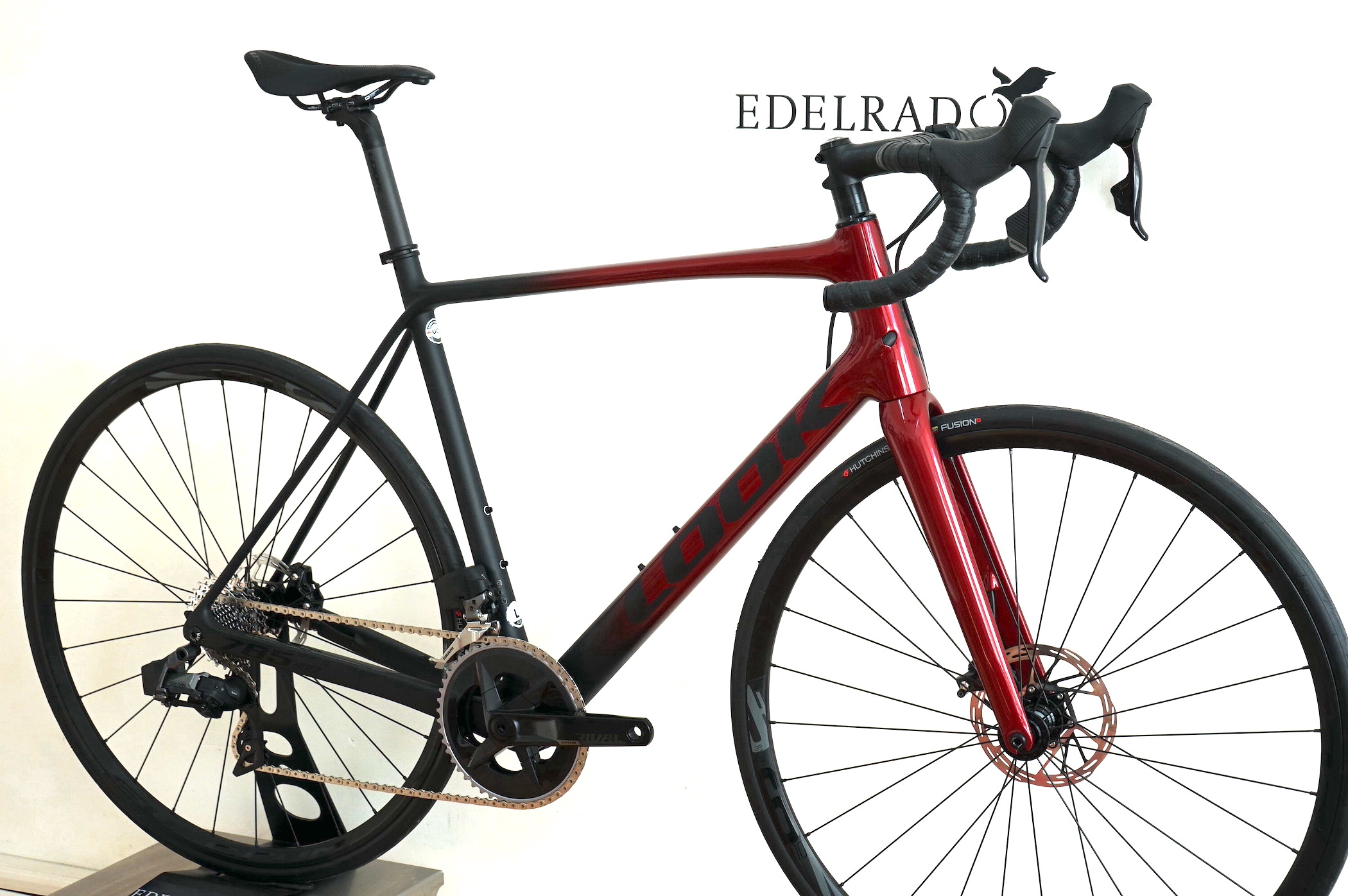 LOOK 785 HUEZ disc-brake Sram Rival AXS 2x12 (2022) Interference Red Mat Glossy