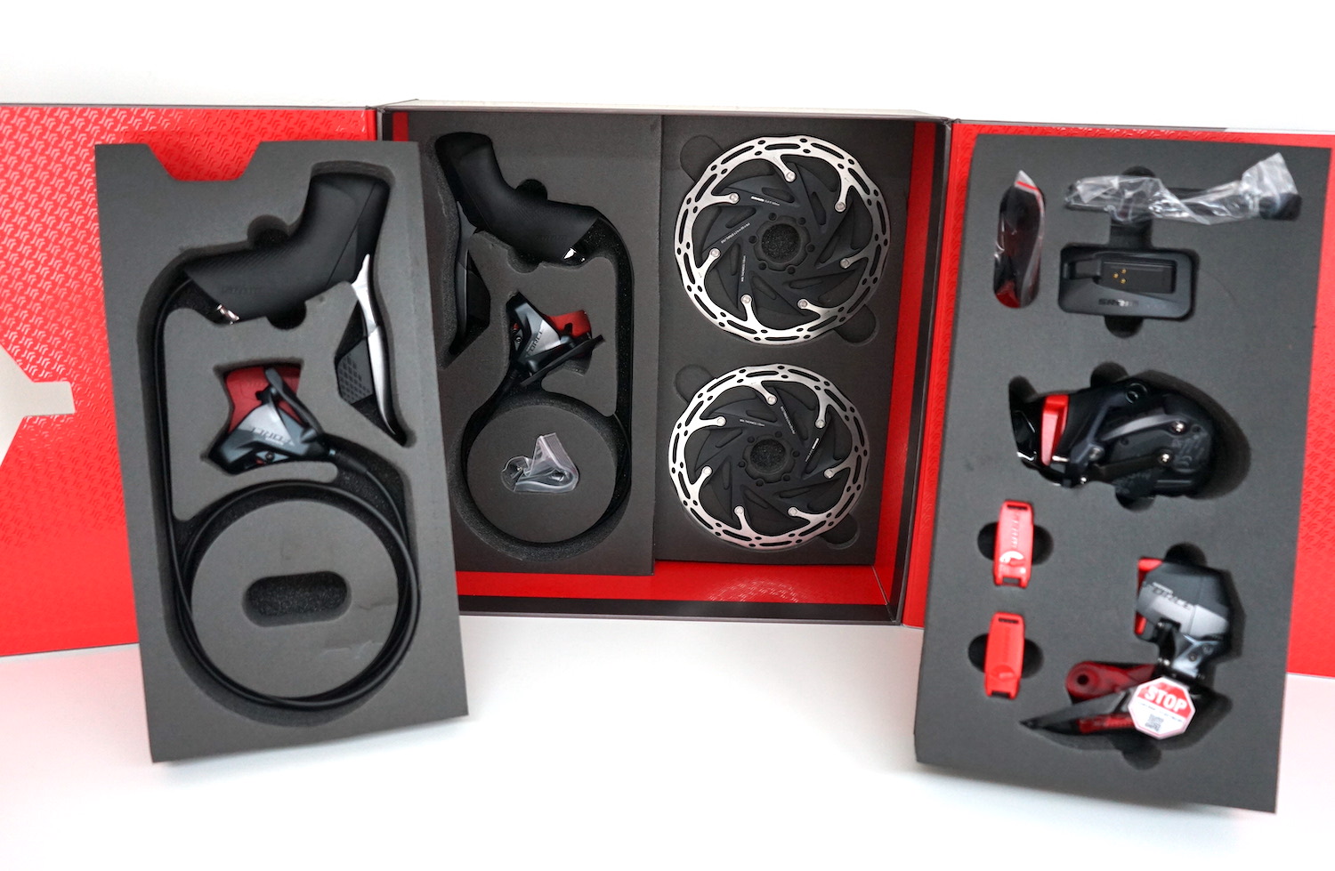 Sram FORCE eTap AXS HRD 2x12 FlatMount 6-Loch