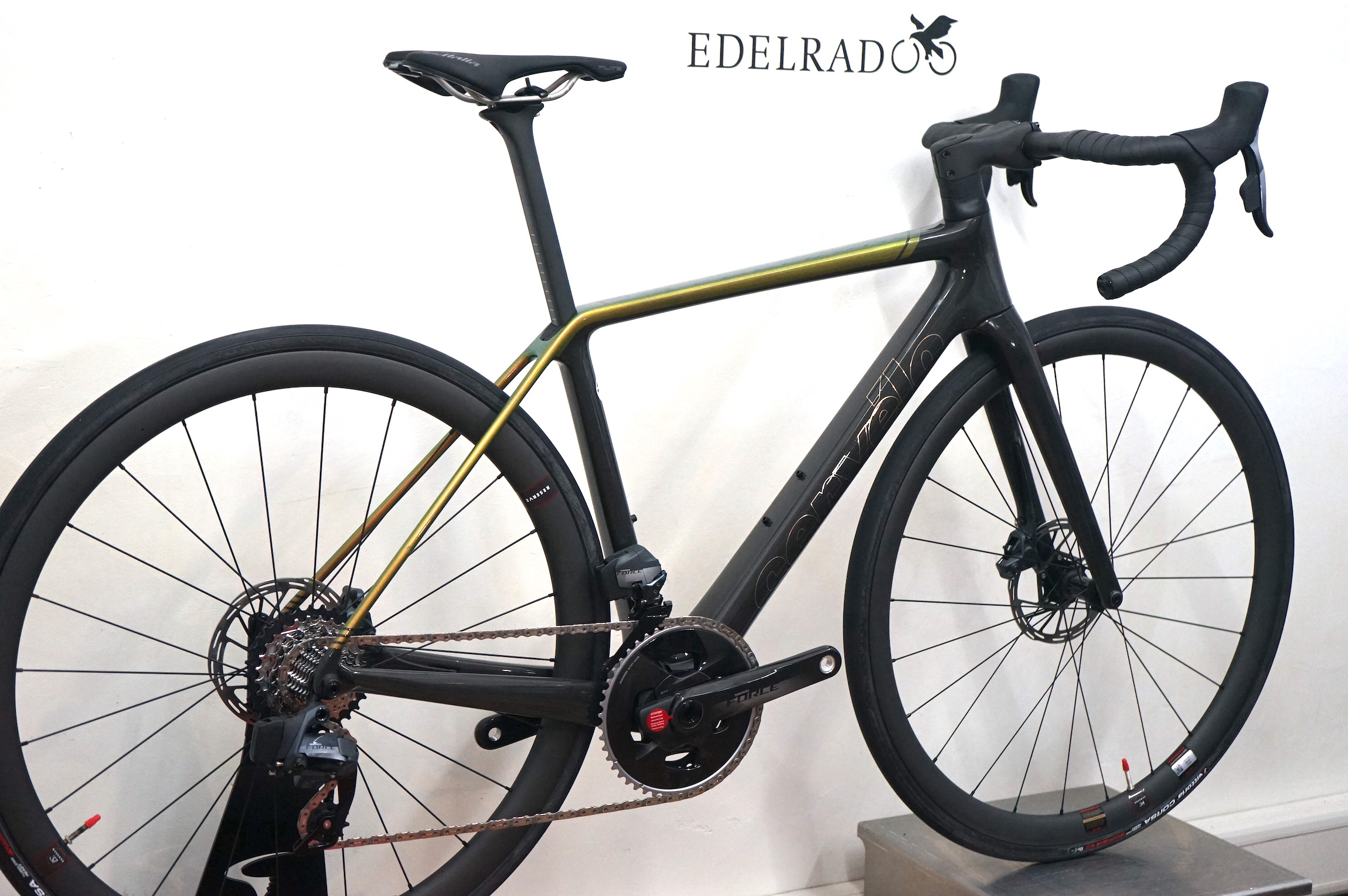 Cervelo R5 Disc Sram Force eTap AXS 2x12 (2023) lime-black