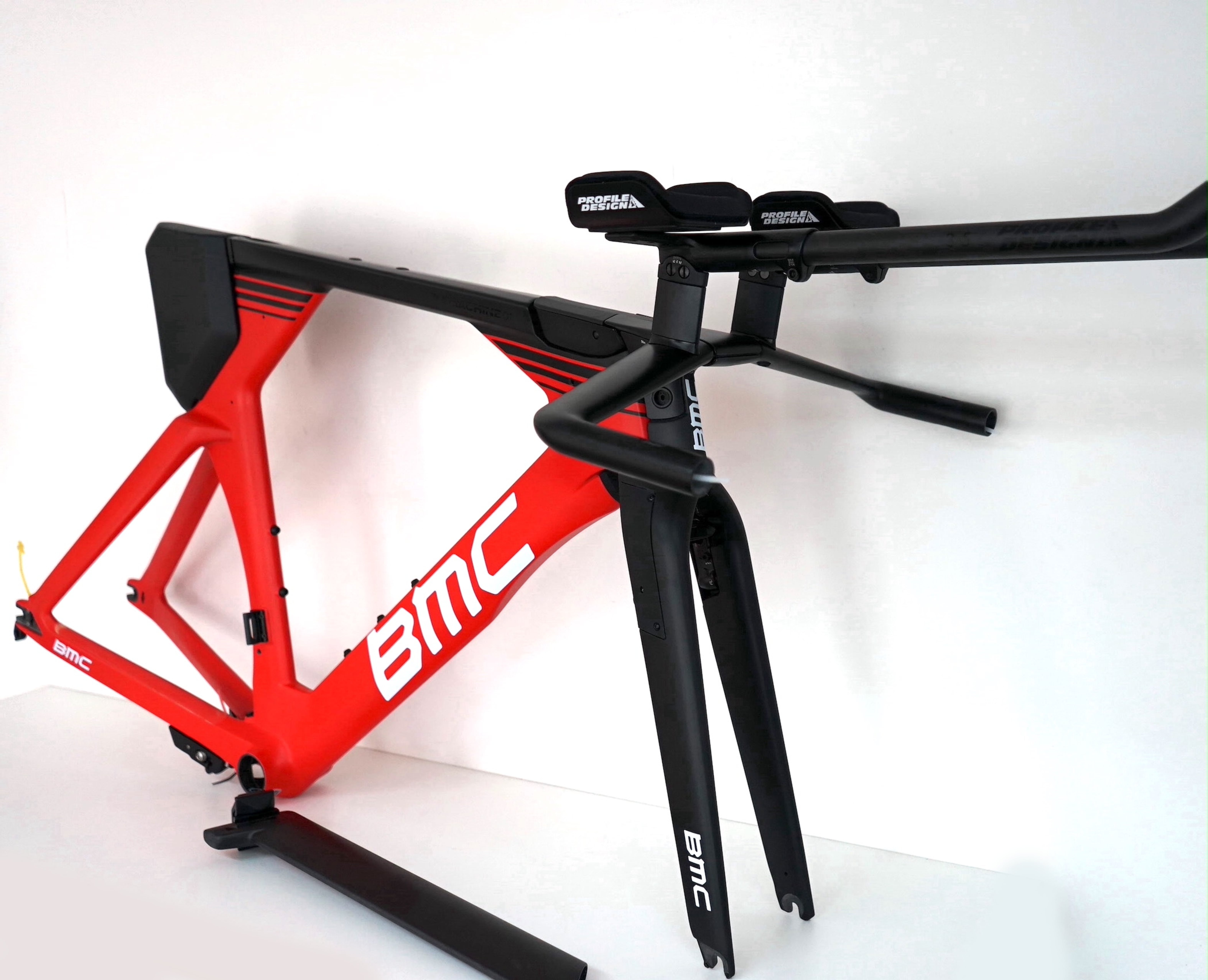 BMC TimeMachine 01 rim-brake Rahmenset (Triathlon) team-red
