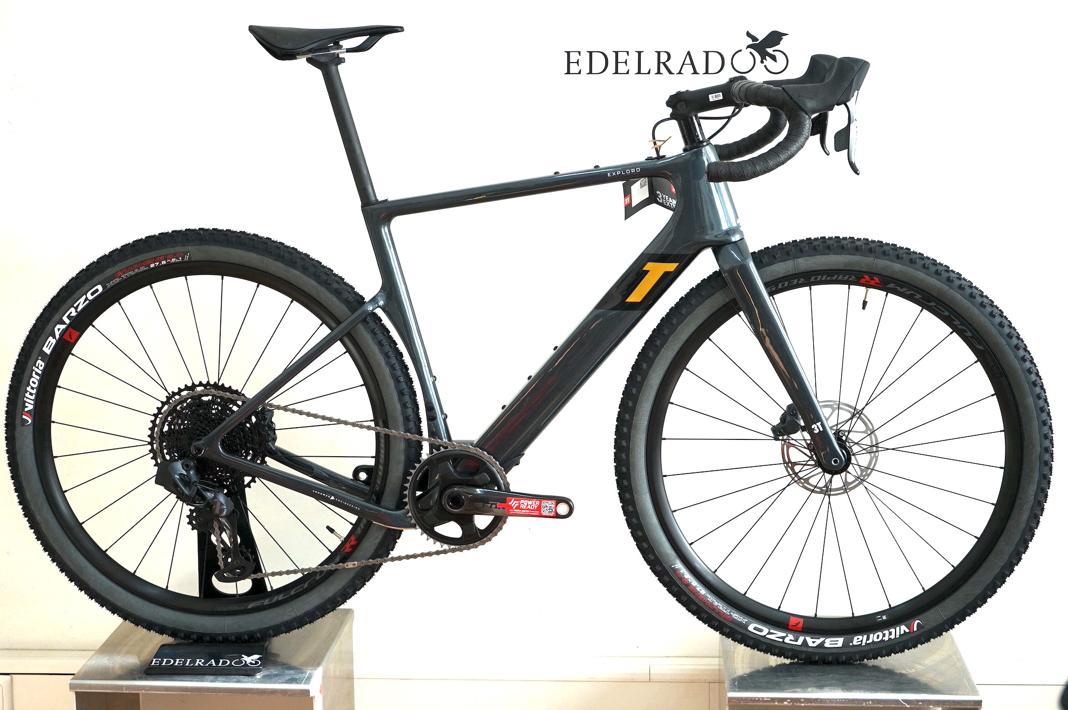 3T Exploro Ultra Sram Force/Eagle 1x12 (2022) gloss-black