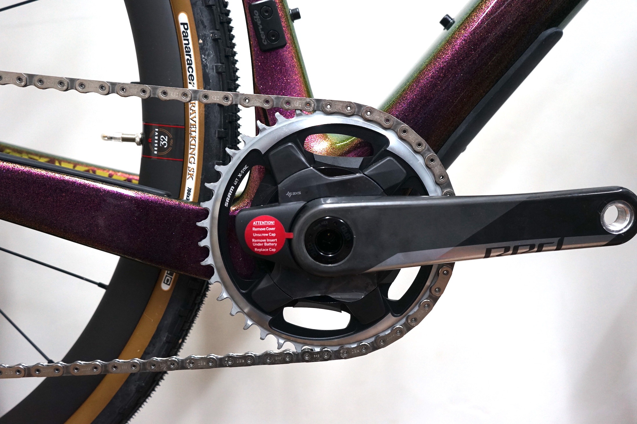 Cervelo Aspero-5 Sram Red XPLR eTap AXS 1x12 (2023) purple-sunset