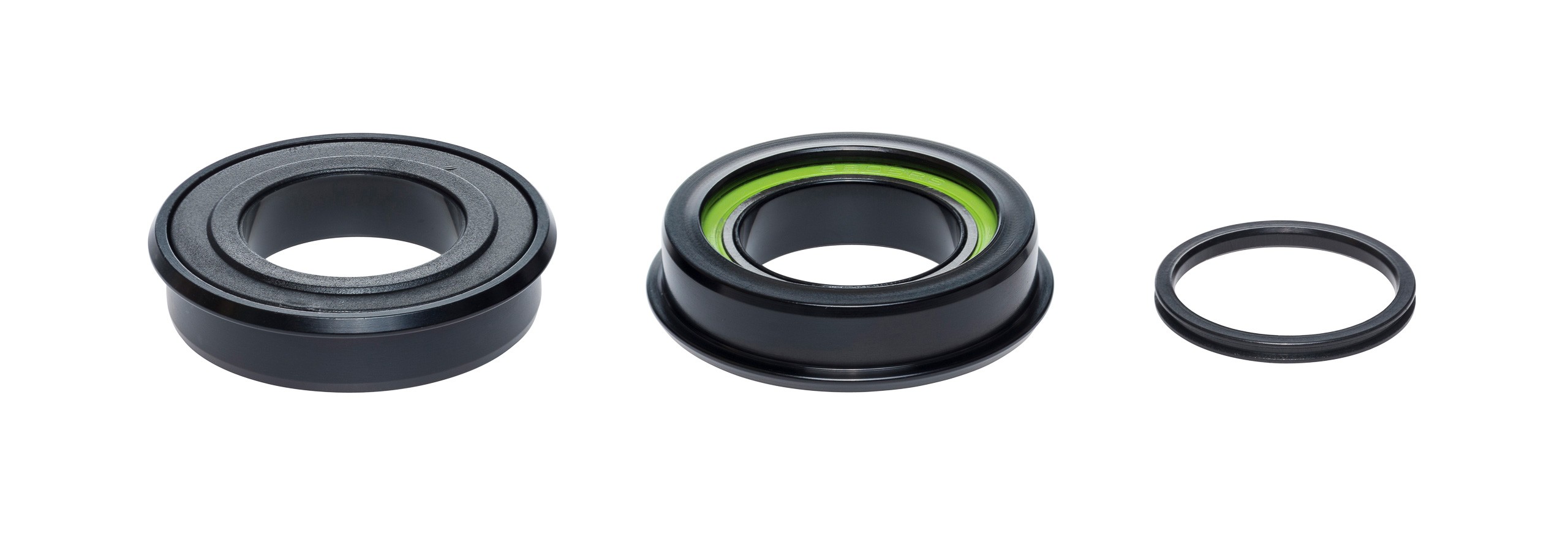 ROTOR Press Fit 4124 Innenlager, Road BB86, MTB BB89/BB92, Stahl, 24 mm Kurbelachse, schwarz