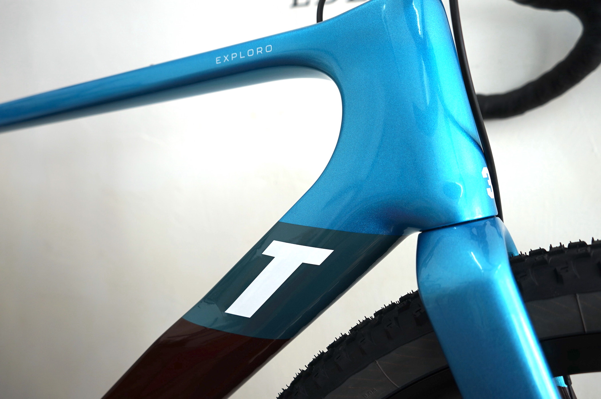 3T Exploro MAX Sram Force / Eagle AXS 1x12 (2022) - RACE MAX blue/brown