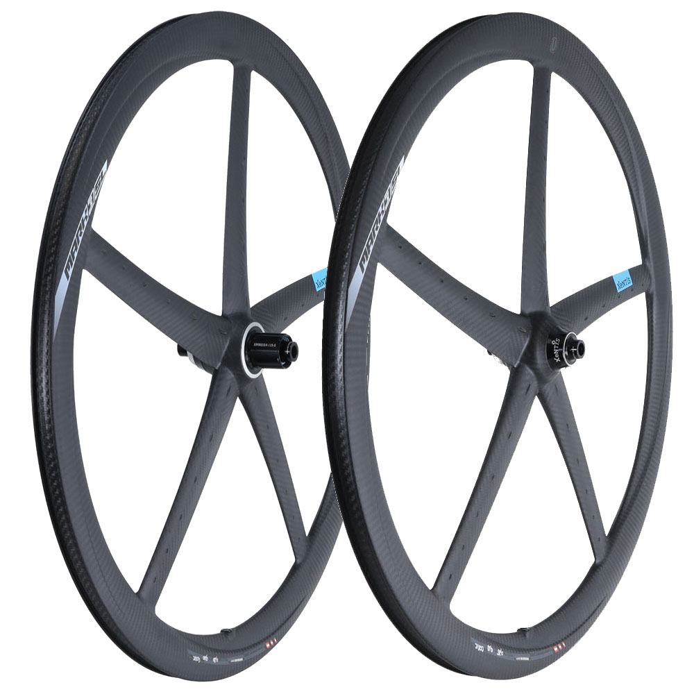 Xentis Mark 3 SL disc-brake carbon clincher (2022) matte-white/blue