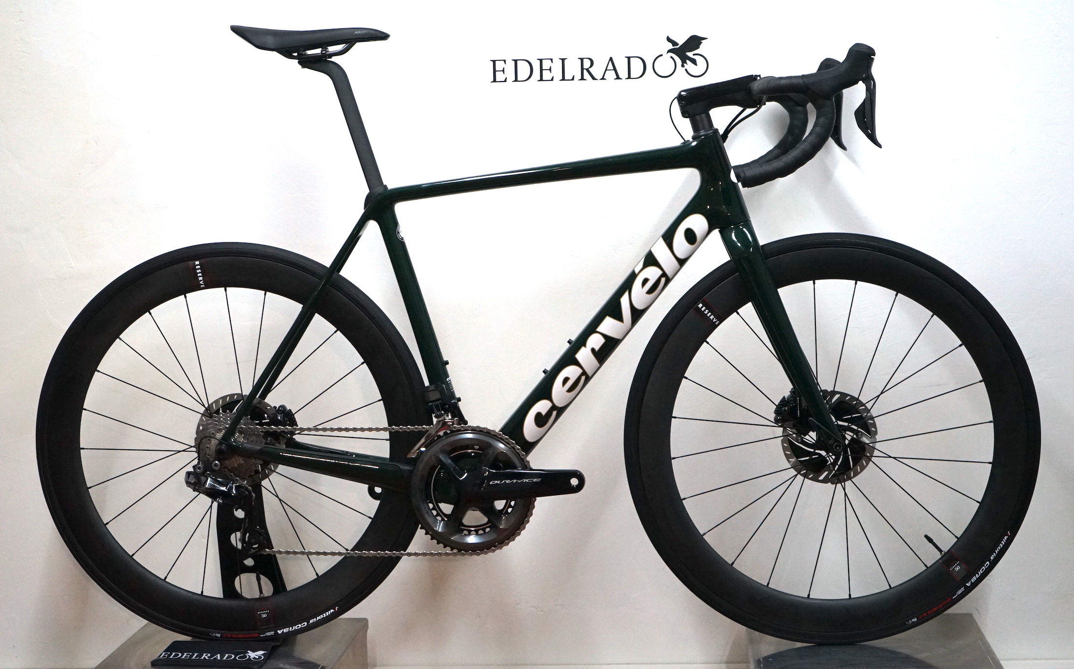  Cervelo R5 Disc DuraAce Di2 (2021) green/gold/white