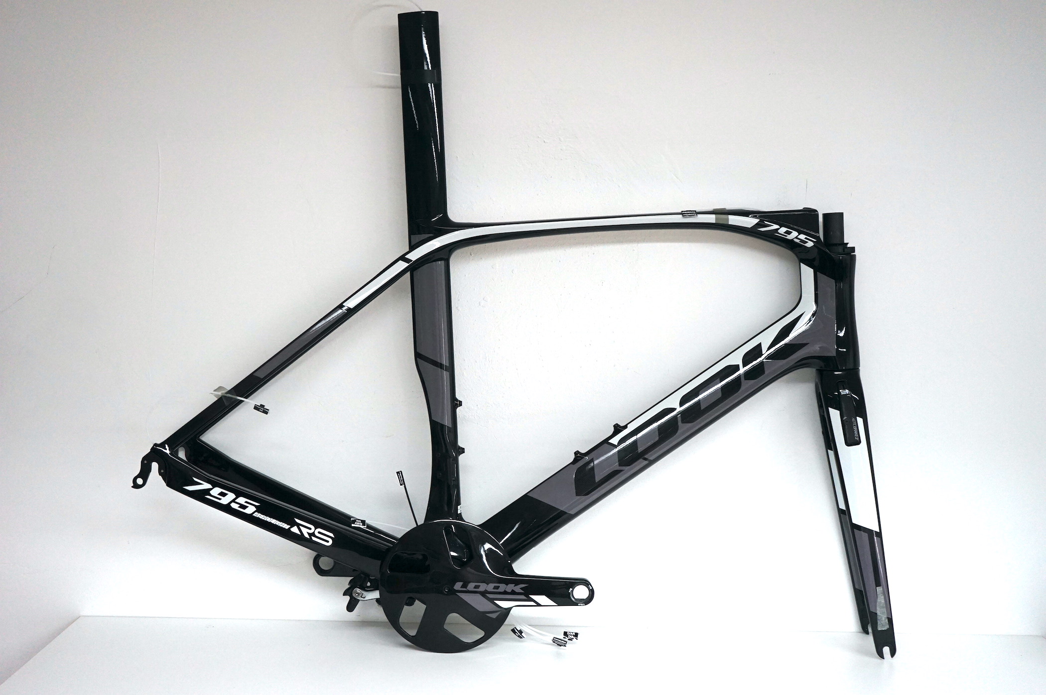 Look 795 AeroLight RS Rahmenset black-white (2018)