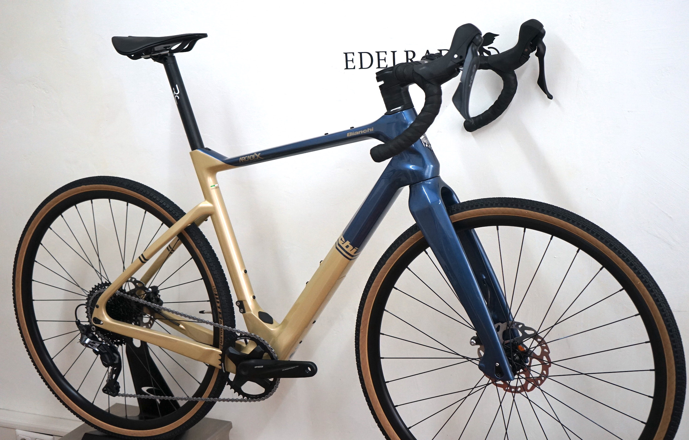 Bianchi Arcadex GRX 600 1X11 (2023) YSBX3 (GY - GOLD STORM/BLUE NOTE GLOSSY)