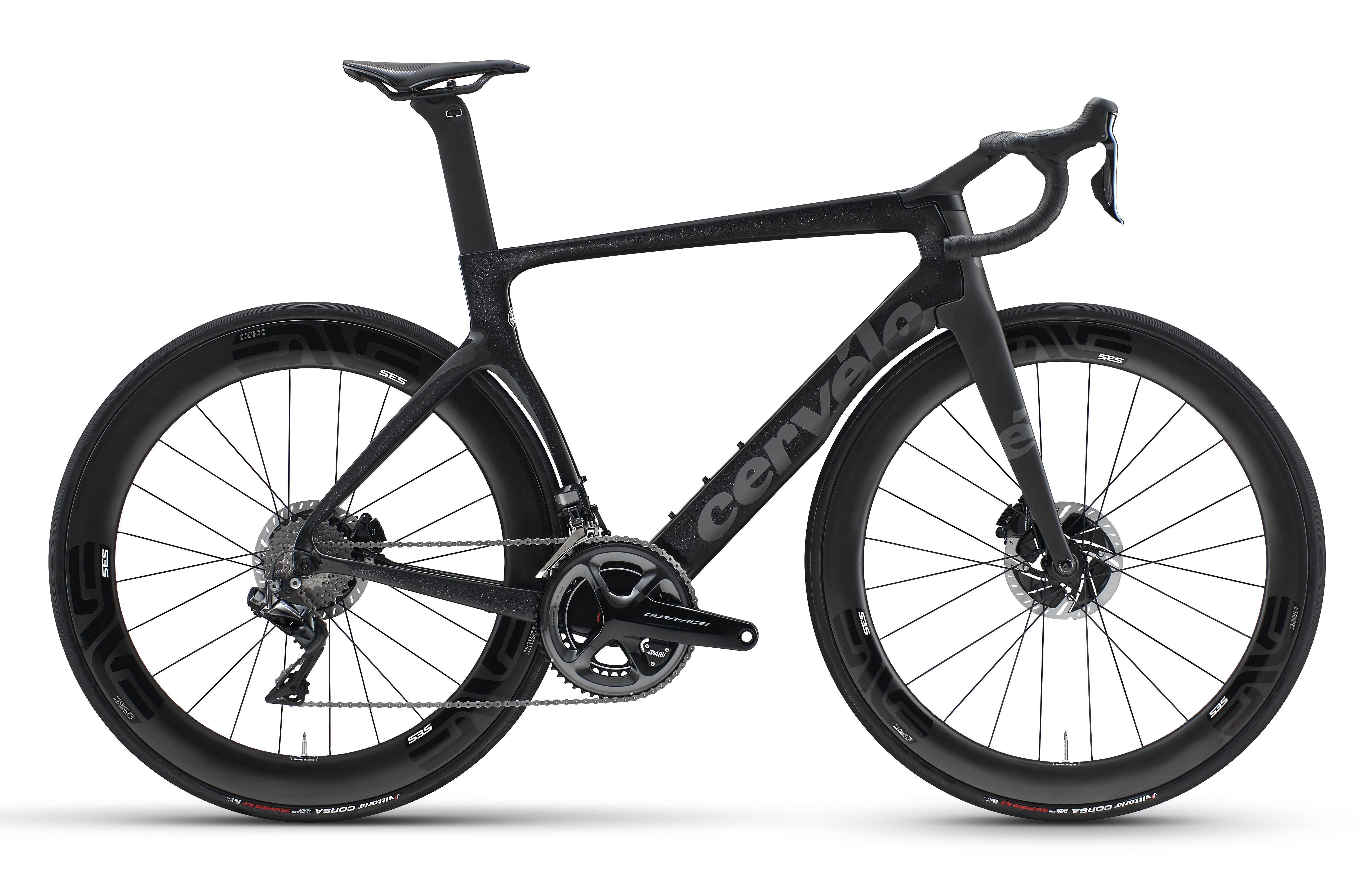 Cervelo S5 Disc DuraAce Di2 inkl. Powermeter (2021) carbon-metallic