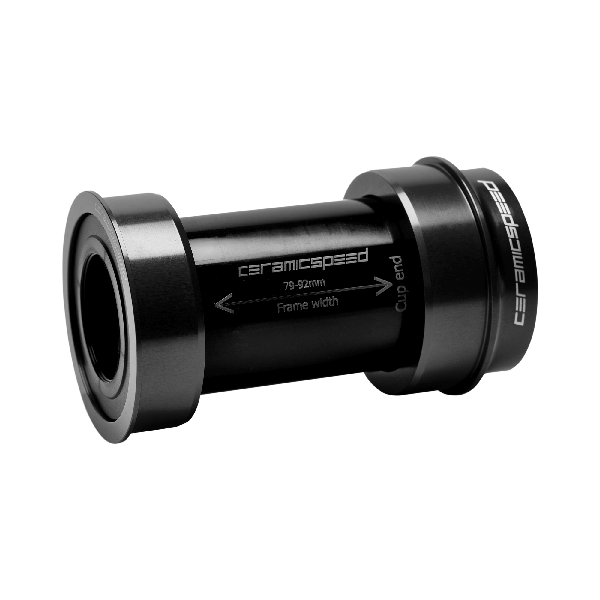 CeramicSpeed BBright bottom bracket for SRAM DUB Road (Standard / Farbe: schwarz) Tretlager