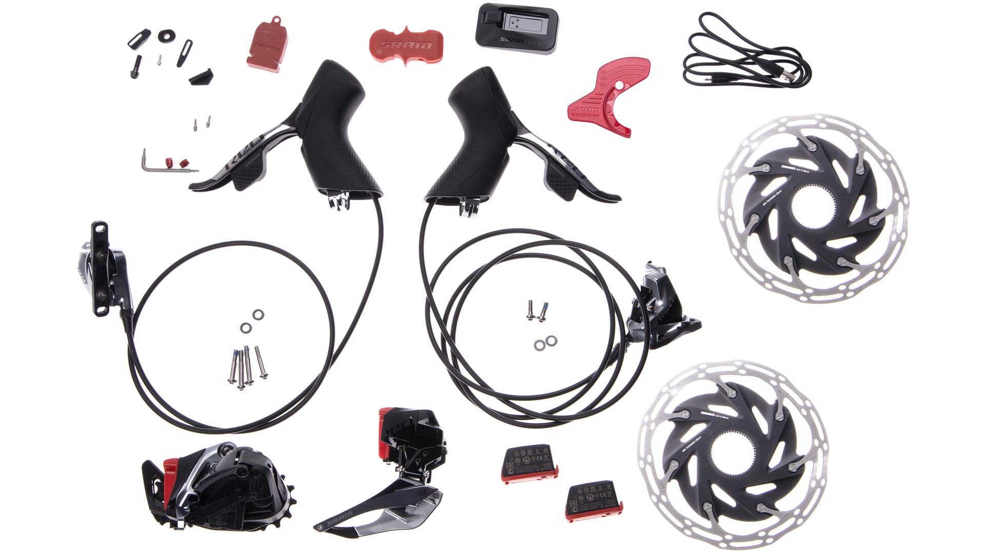 Sram Red AXS eTap HRD 2x12 FlatMount Centerlock 00.7918.078.010