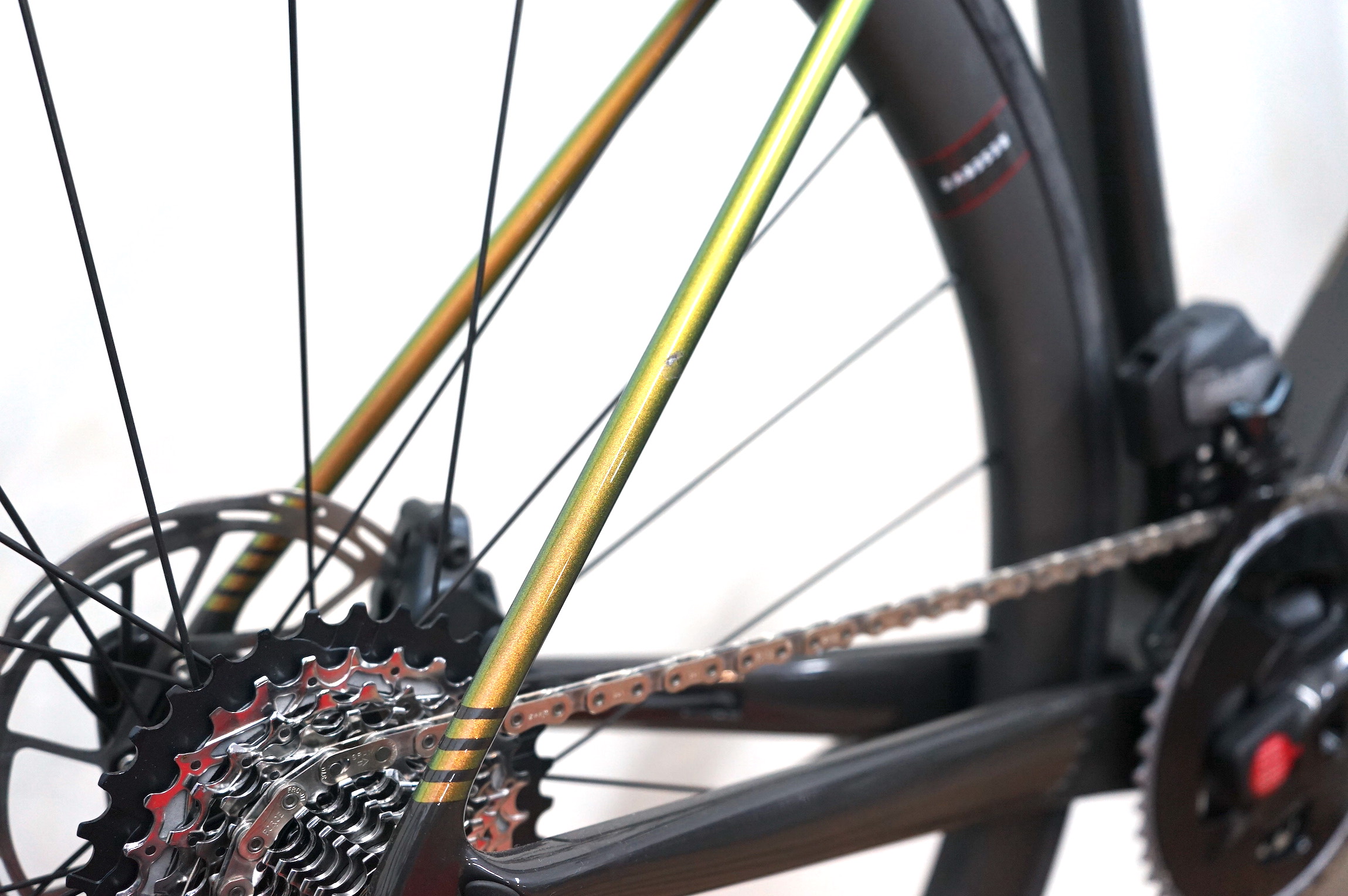 Cervelo R5 Disc Sram Force eTap AXS 2x12 (2023) lime-black