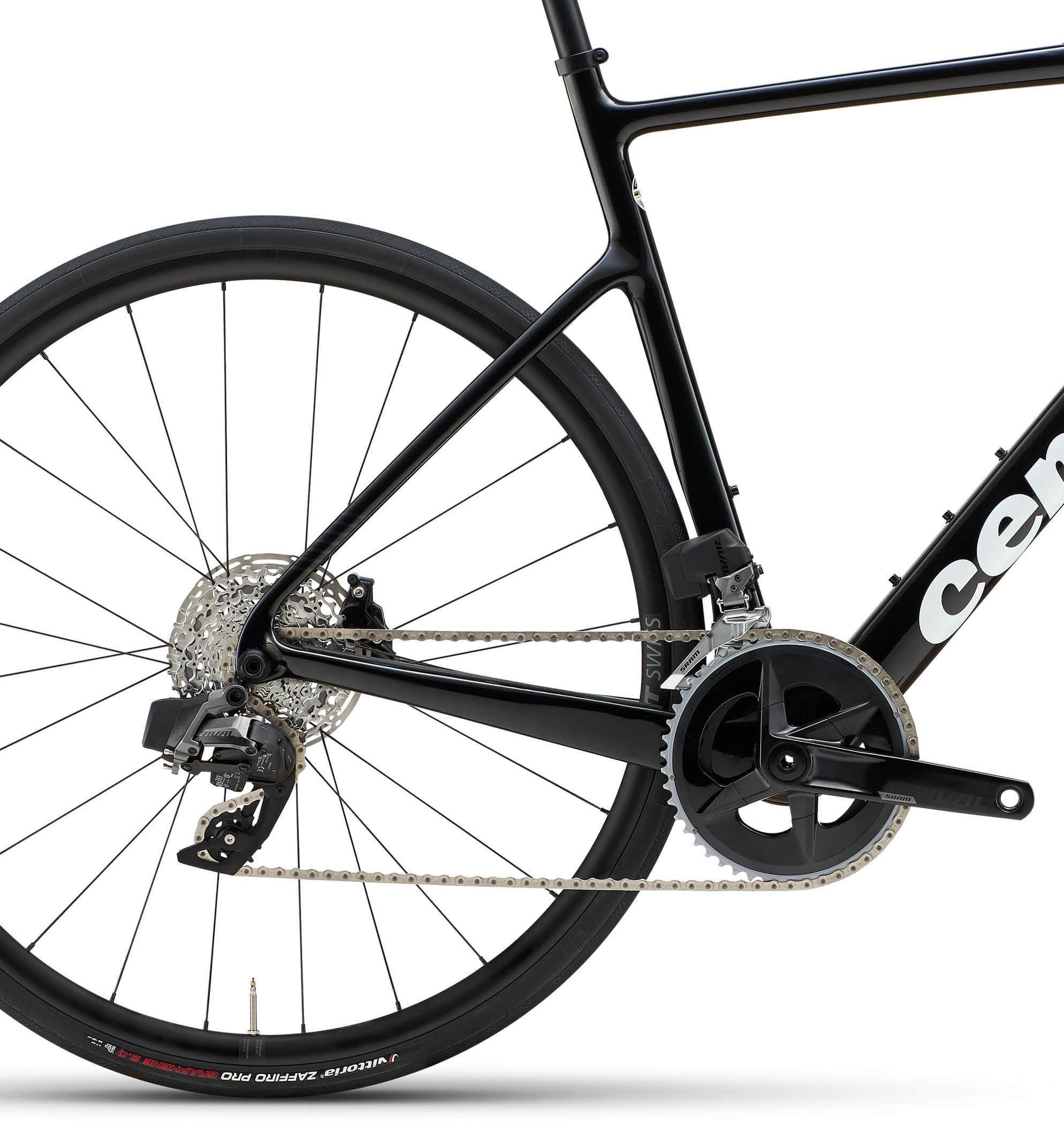 Cervelo Caledonia Sram Rival AXS 2x12 (2022) gloss black