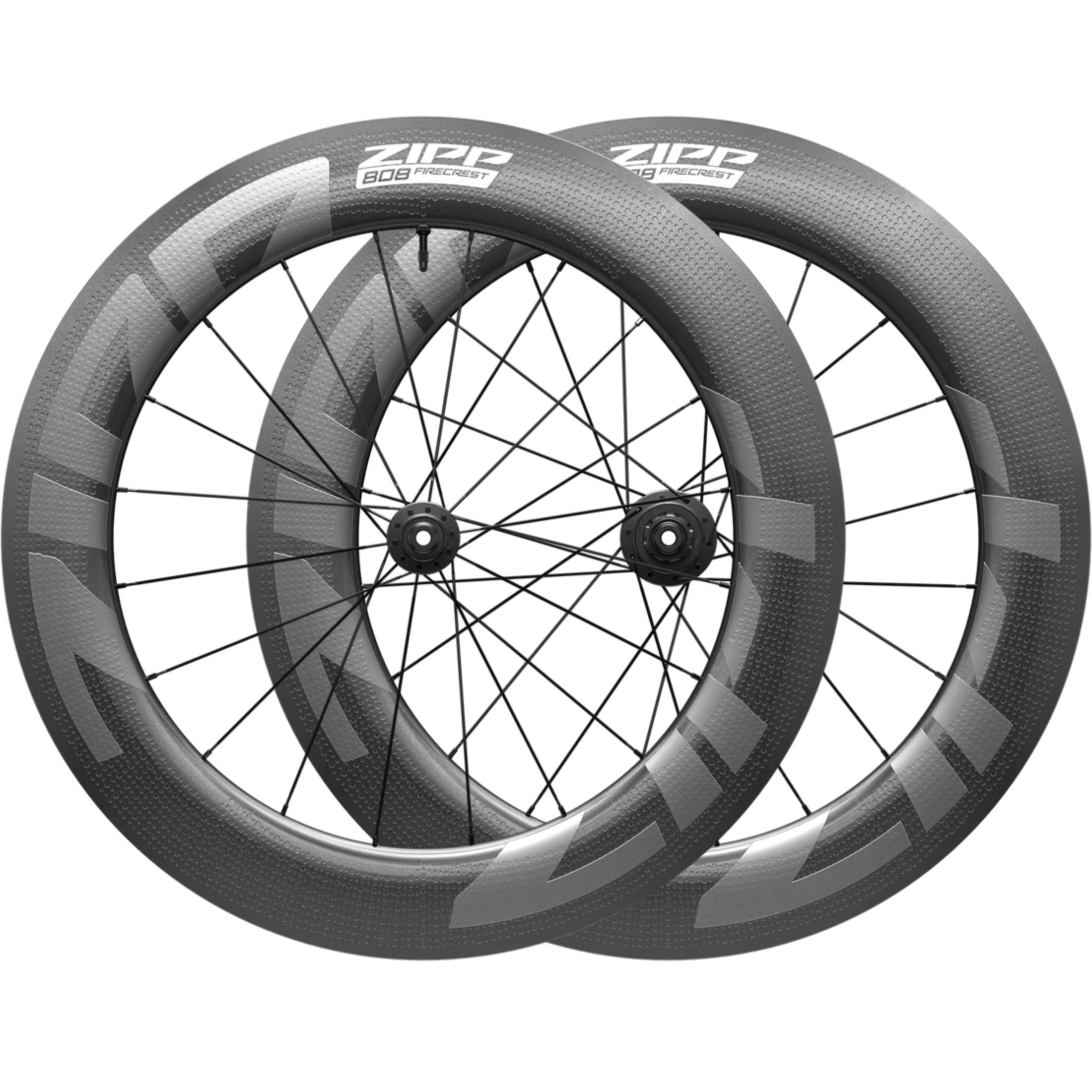 ZIPP 808 FIRECREST DISC tubeless hookless (2023) Laufradsatz Centerlock 12x100 / 12x142mm