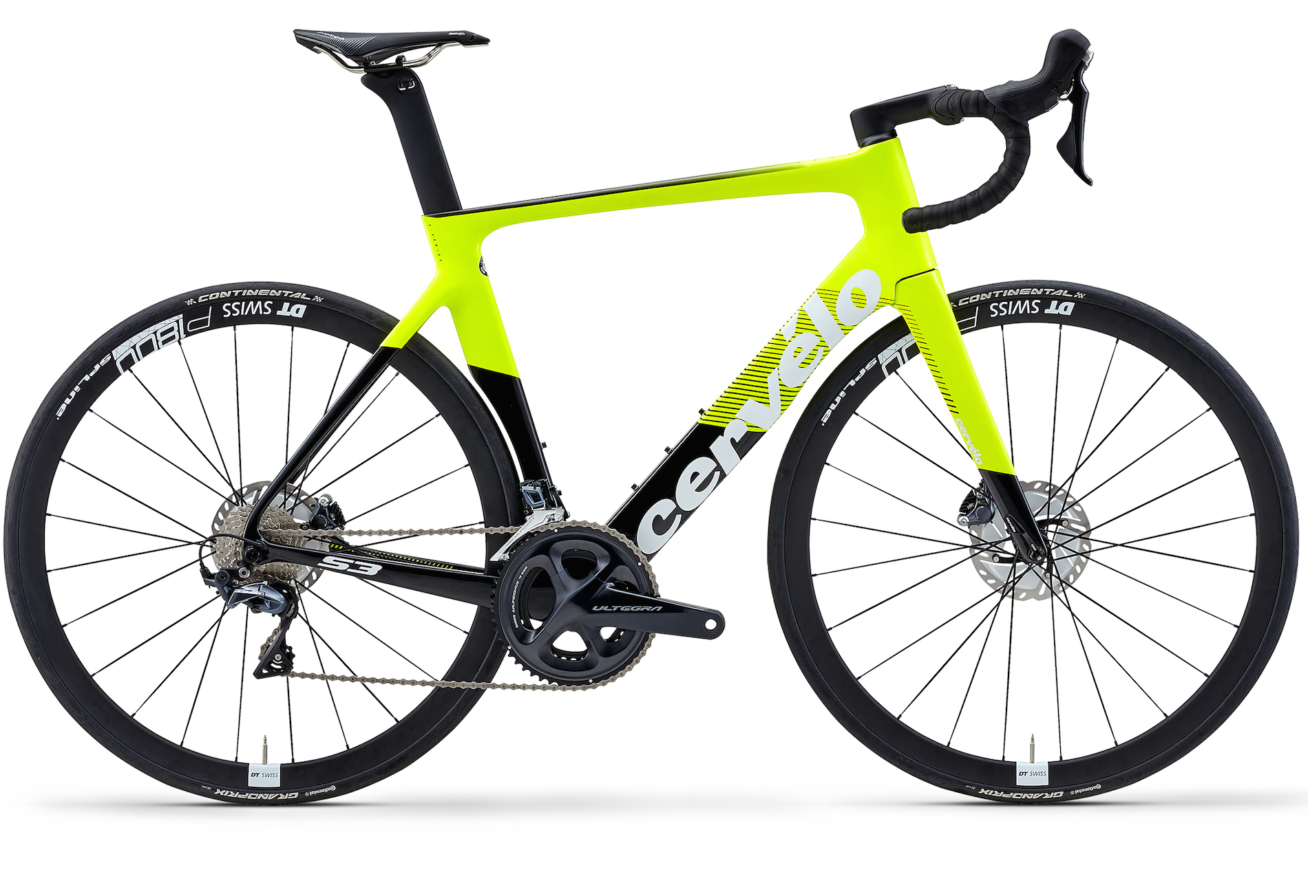 Cervelo S3 DISC ULTEGRA 8020 (2019/2020) white/fluoro