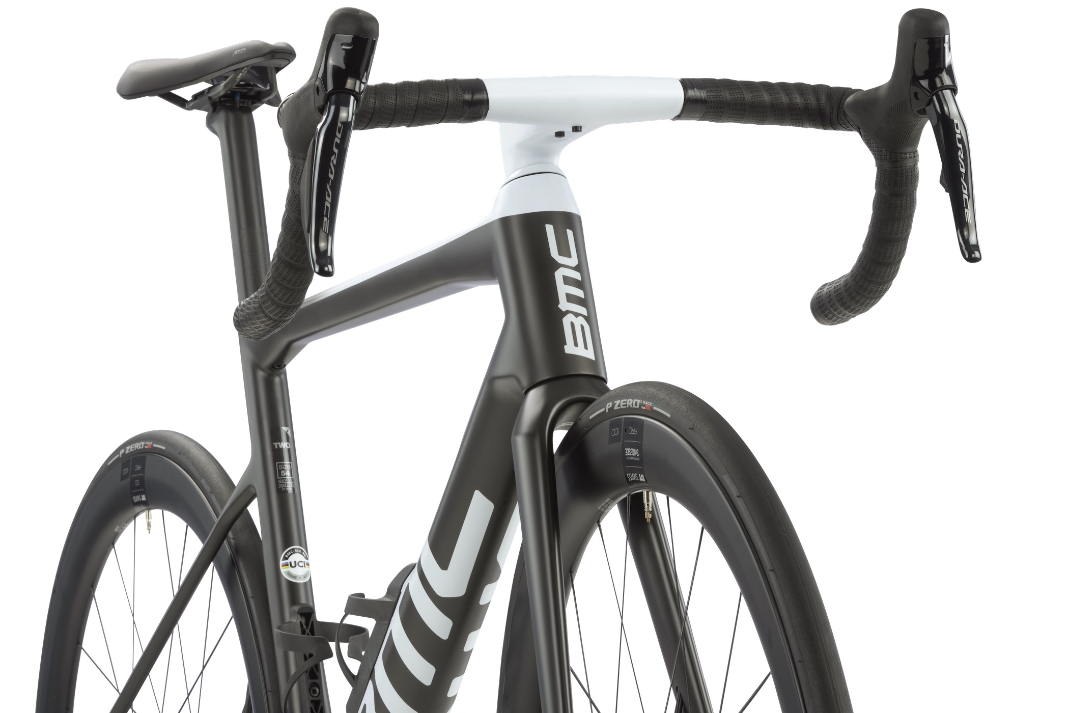 BMC Teammachine SLR 01 TWO CARBON / WHITE (2023) DuraAce Di2