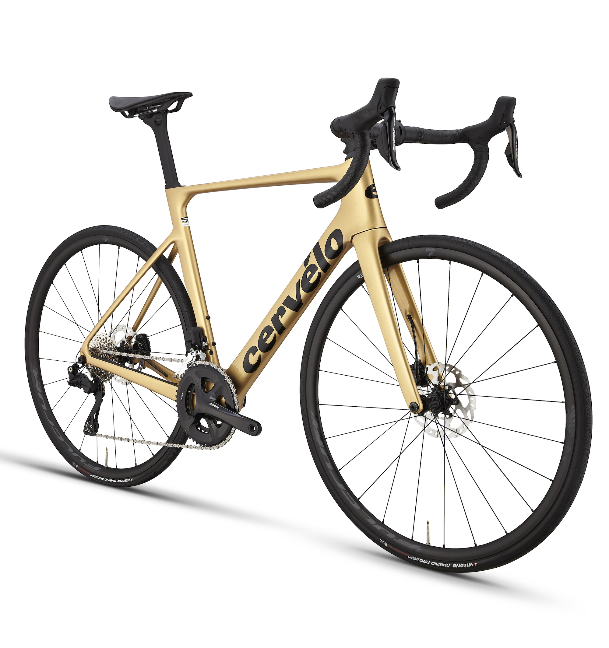 Cervelo Soloist Shimano 105 Di2 2x12 (2023) gold-dust