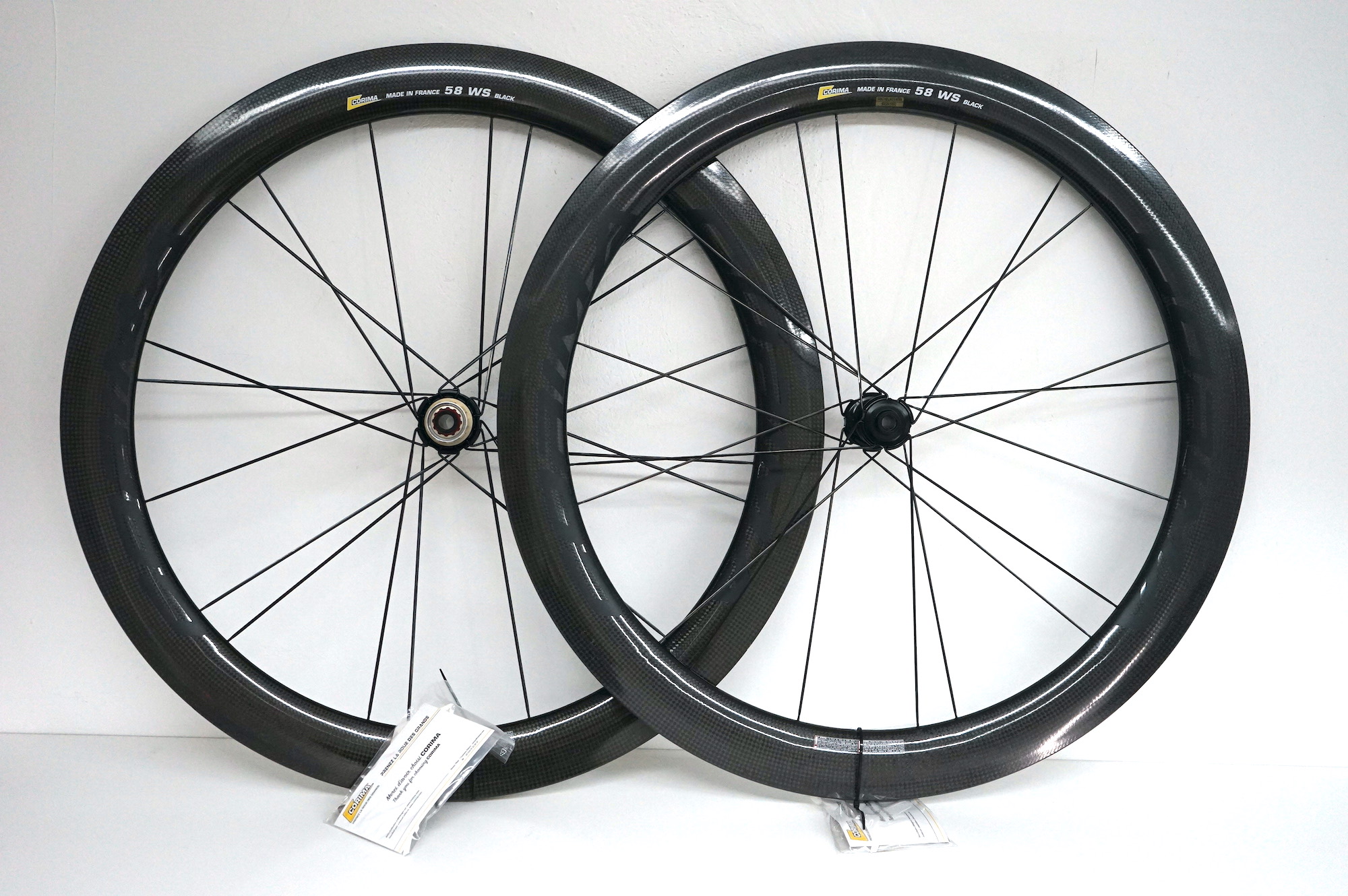 Corima WS black 58mm DX Disc-Brake / Scheibenbremse - Laufradsatz