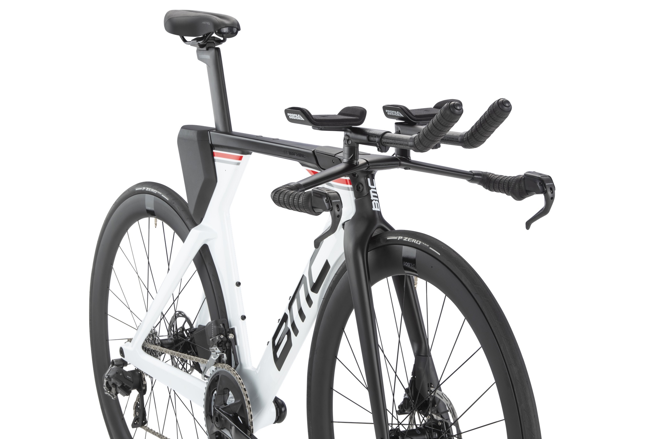 BMC Timemachine 01 DISC TWO (2023) Sram Rival AXS 2x12 white/black