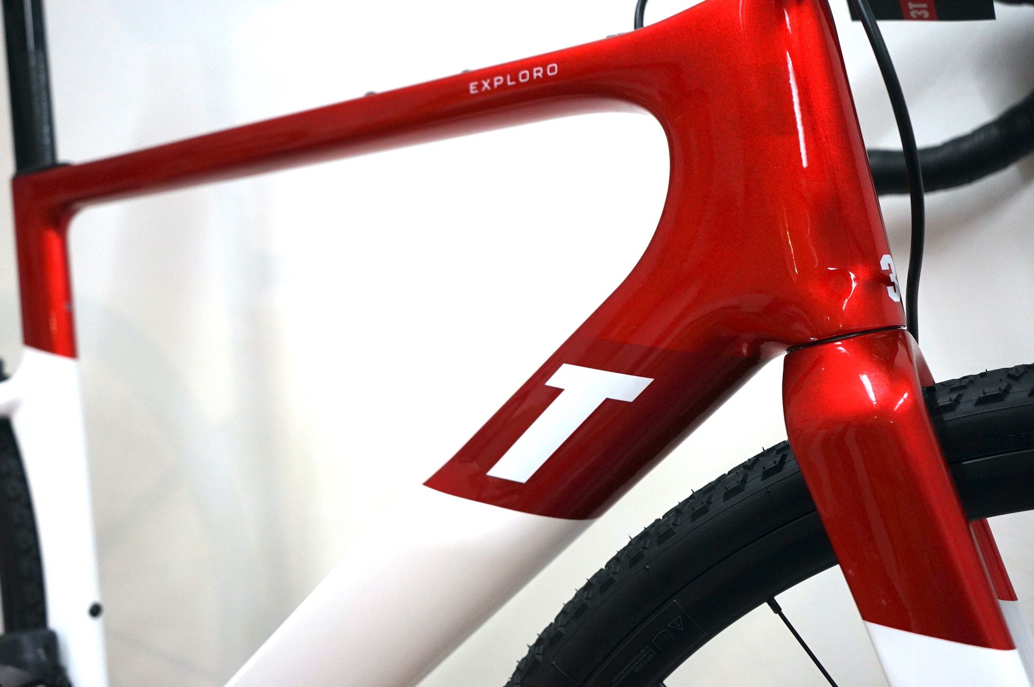 3T Exploro RACE Sram Force AXS 2x12 (2023) - RACE MAX red/white