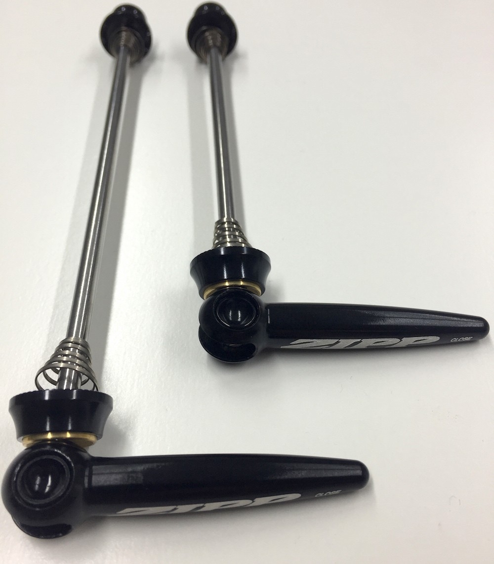 ZIPP Schnellspanner Stahl - schwarz - Rennrad