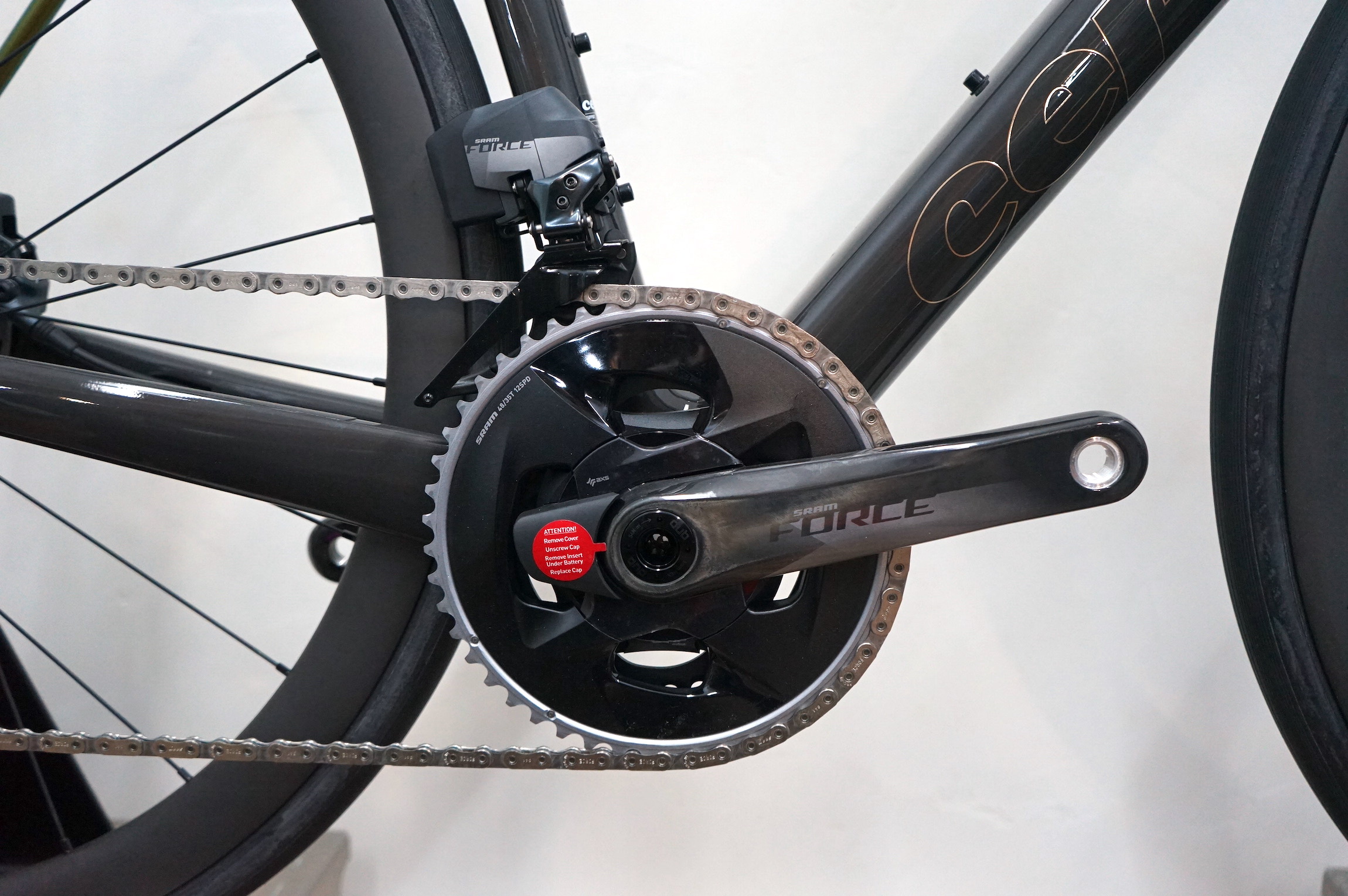 Cervelo R5 Disc Sram Force eTap AXS 2x12 (2023) lime-black