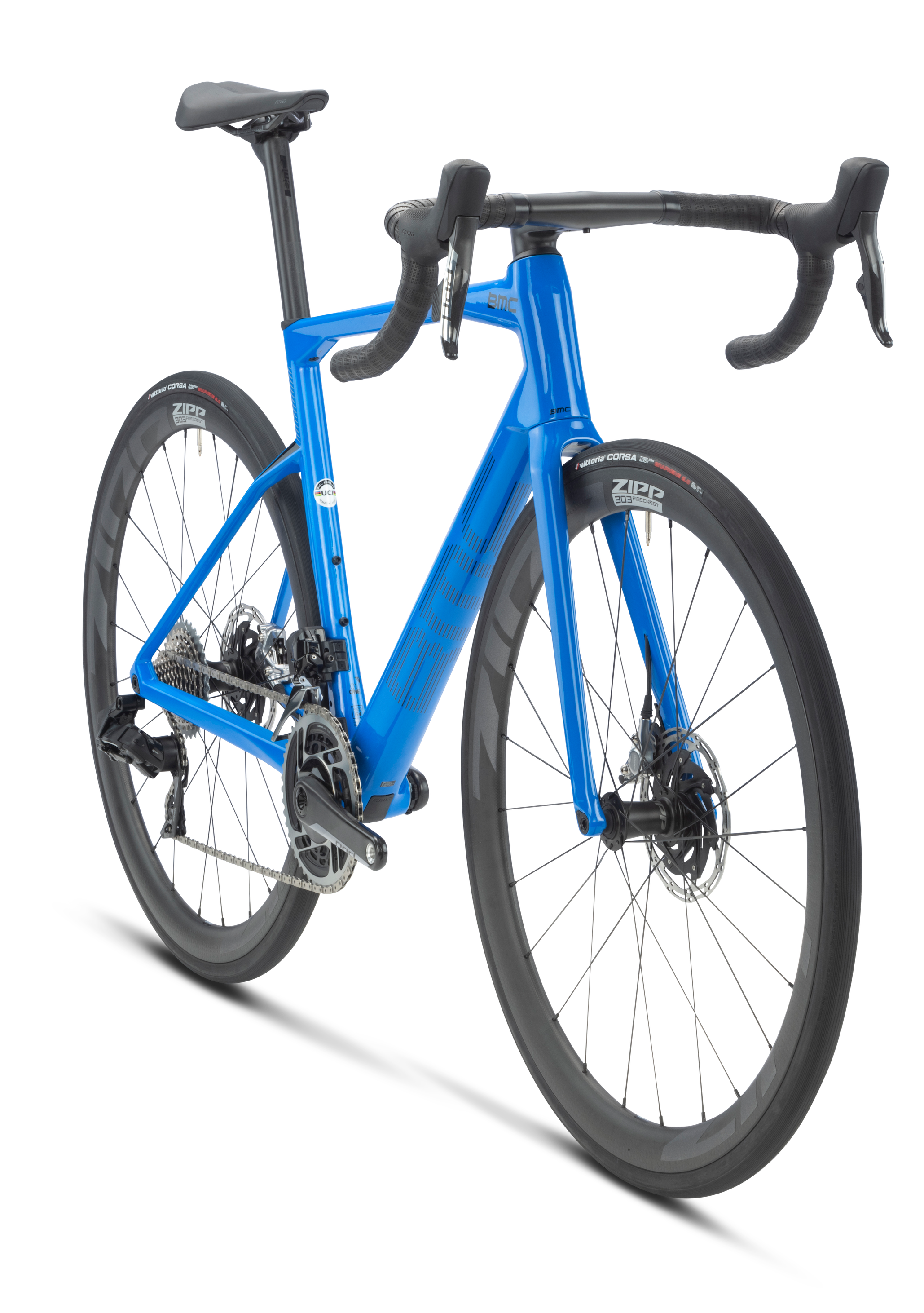 BMC Roadmachine 01 ONE (2023) Sram Red AXS 2x12 / true blue / black