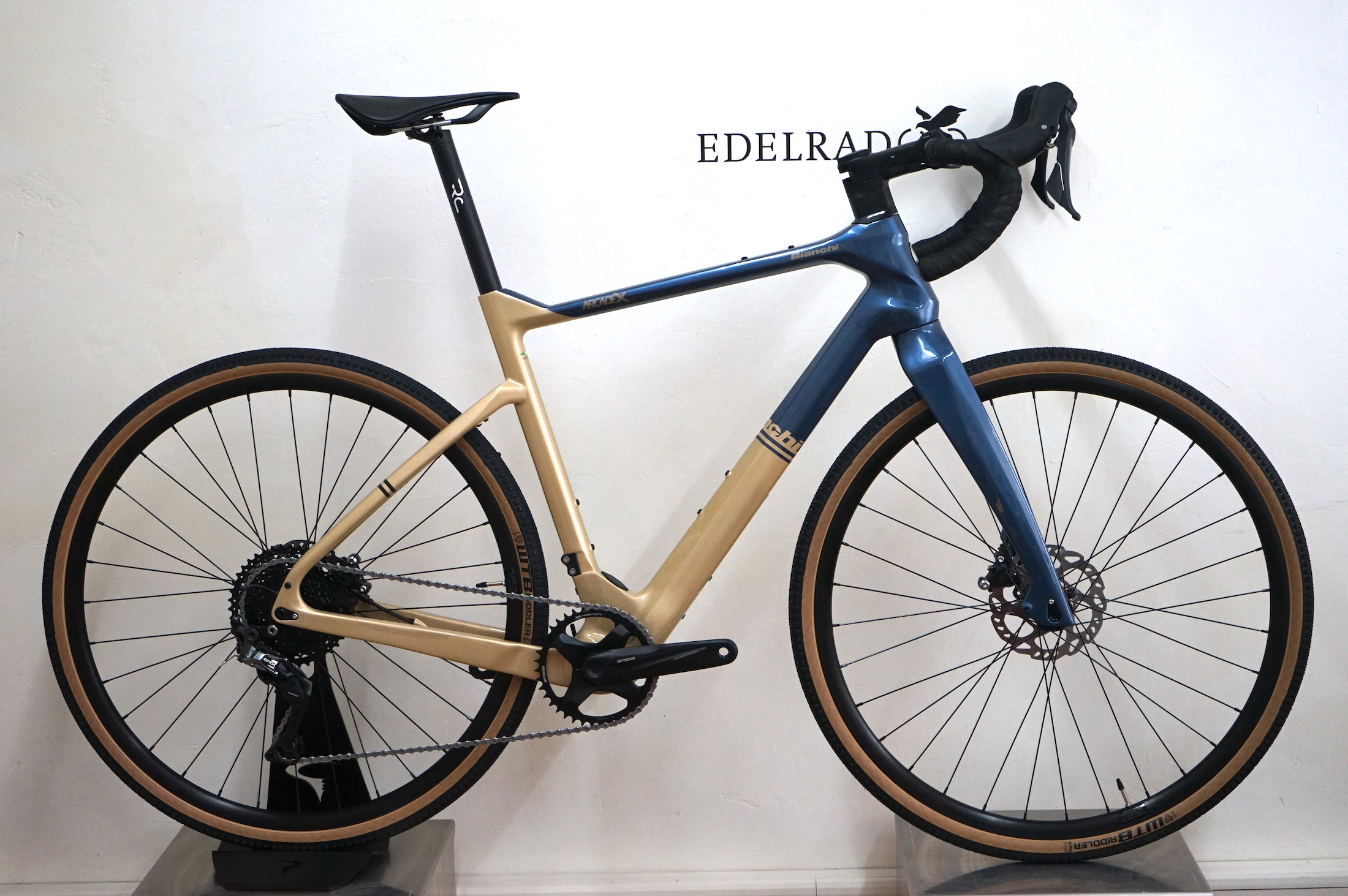 Bianchi Arcadex GRX 600 1X11 (2023) YSBX3 (GY - GOLD STORM/BLUE NOTE GLOSSY)