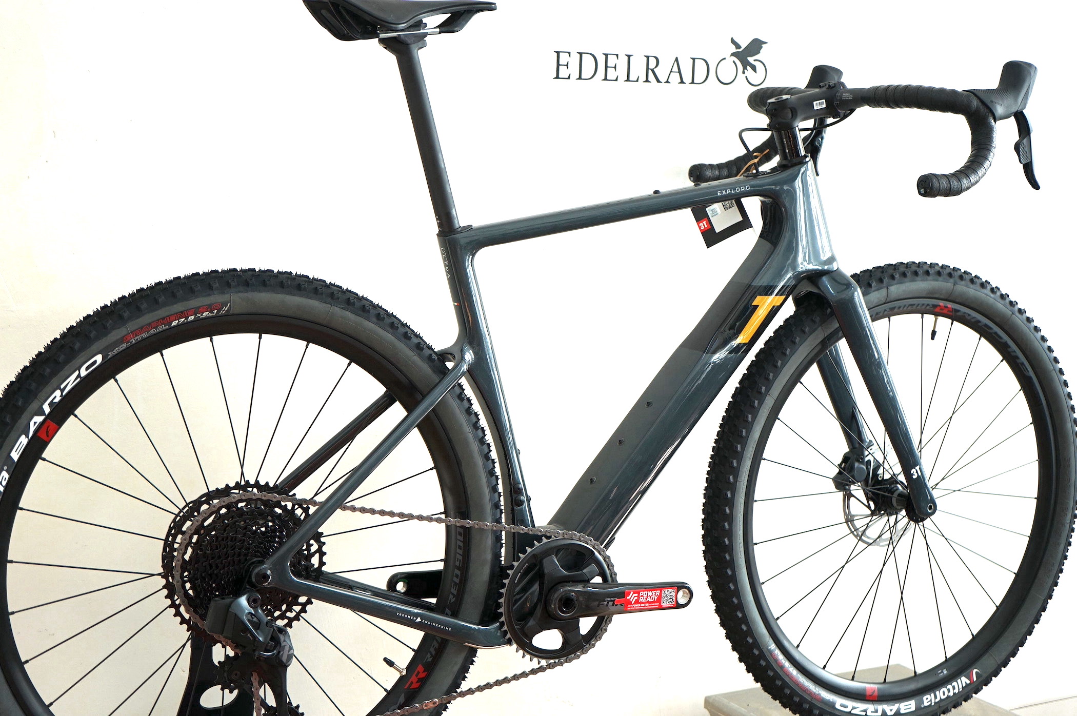 3T Exploro Ultra Sram Force/Eagle 1x12 (2022) gloss-black