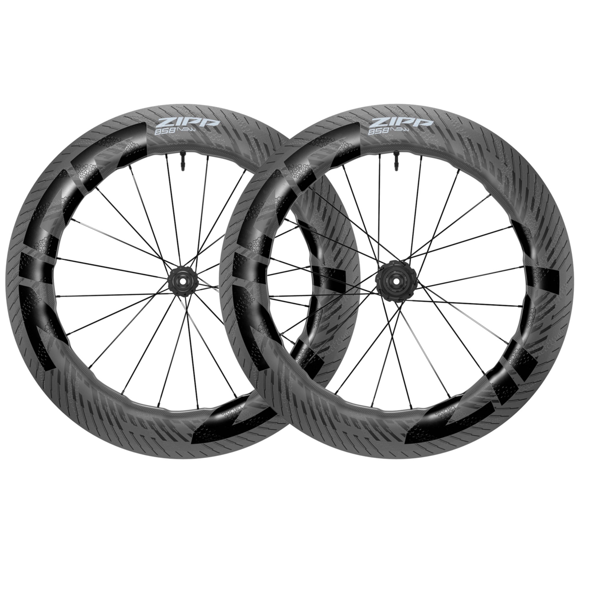 ZIPP 858 NSW DISC (2023) Laufradsatz Cenerlock 12x100 / 12x142mm