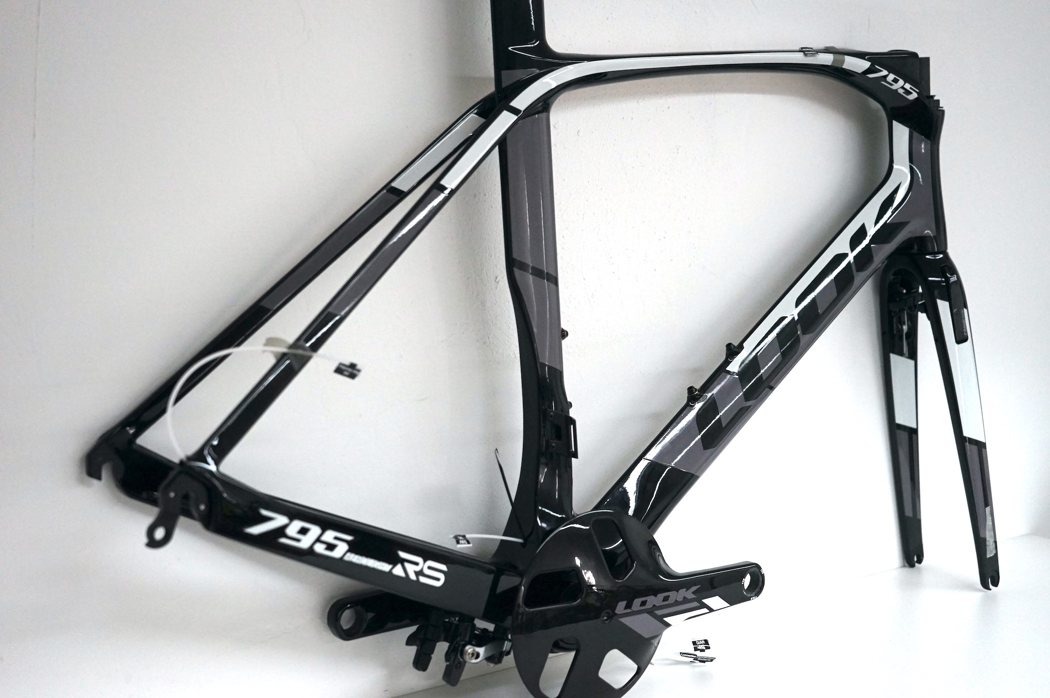 Look 795 AeroLight RS Rahmenset black-white (2018)