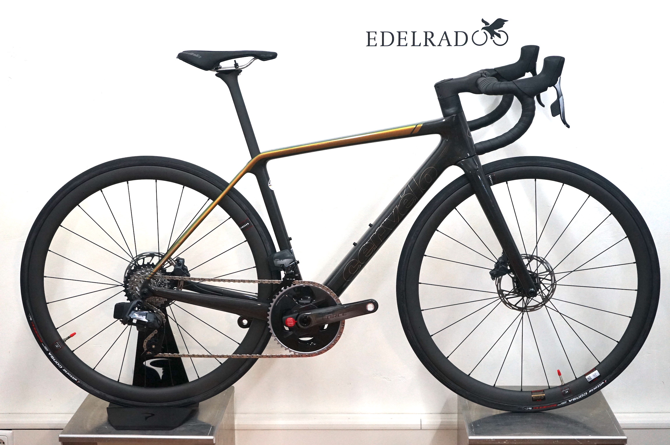 Cervelo R5 Disc Sram Force eTap AXS 2x12 (2023) lime-black