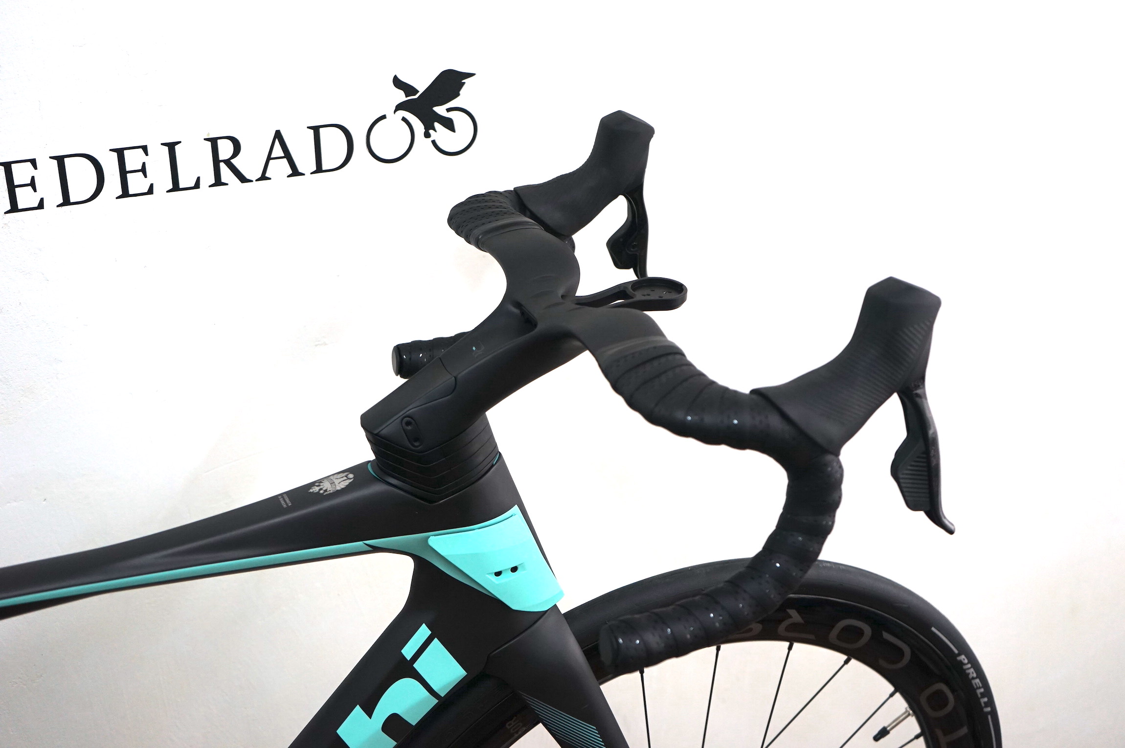 Bianchi OLTRE PRO Sram Force D2 AXS 2x12 (2024) YTB10 XJ - BLACK / CELESTE