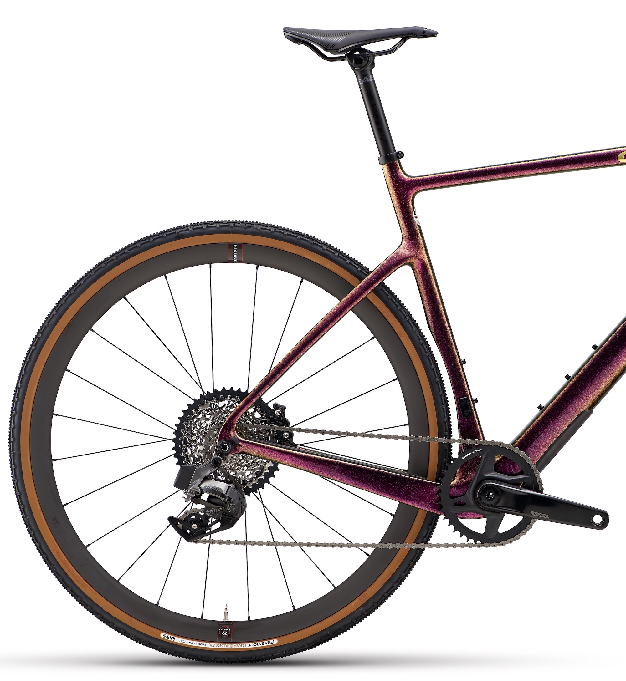 Cervelo Áspero Rival XPLR eTap AXS 1x12 (2022) purple sunset