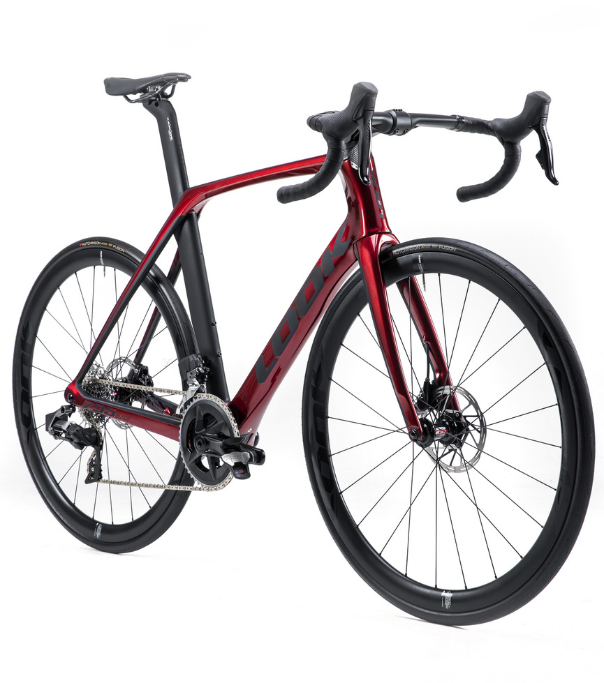 LOOK 795 Blade Disc Sram Rival eTap AXS 2x12 R38D Carbon Clincher (2023),  interference red glossy matt 