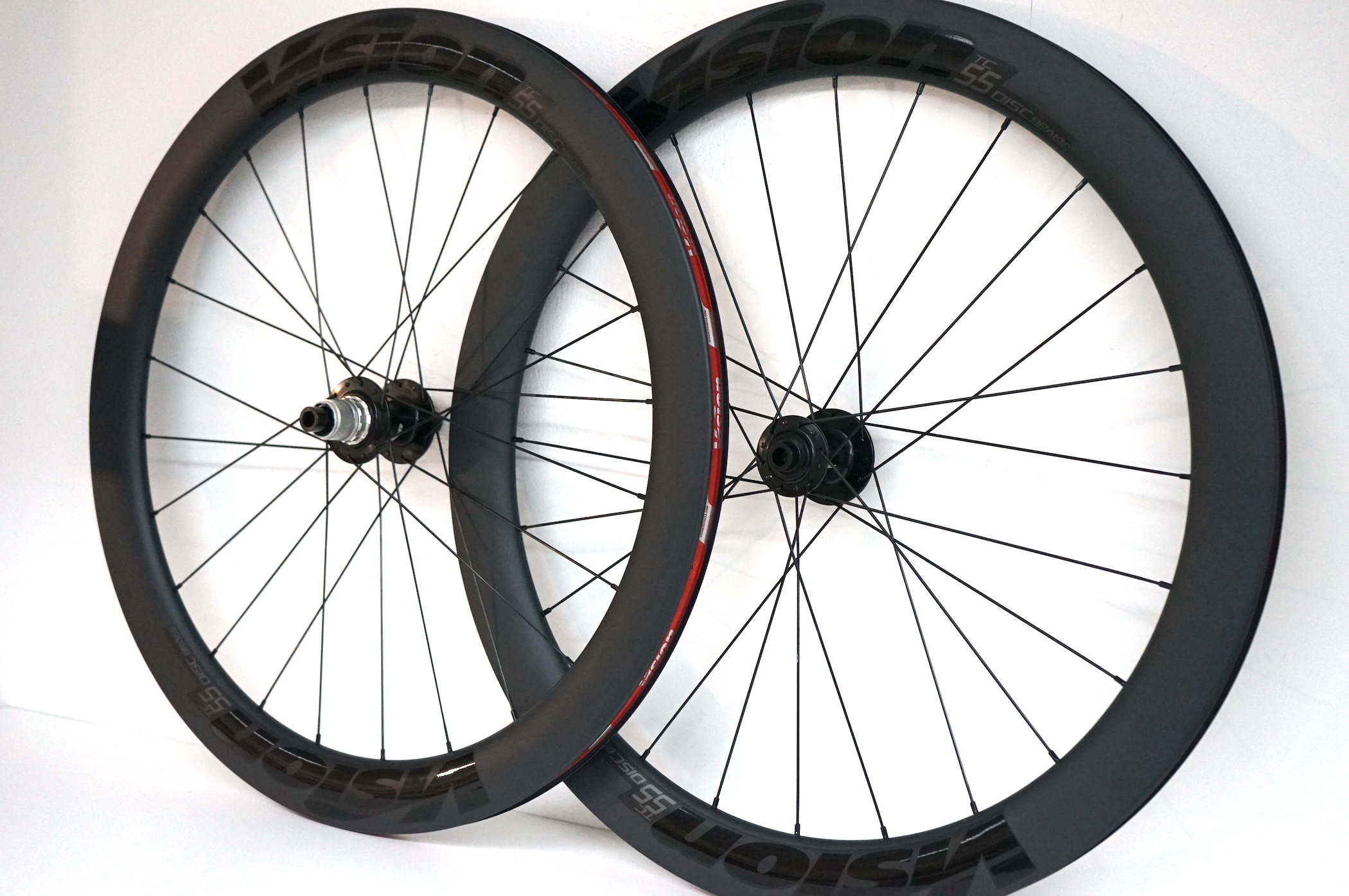Vision TC 55 disc-brake carbon clincher 28 Zoll (12x100/12x142mm) Laufradsatz