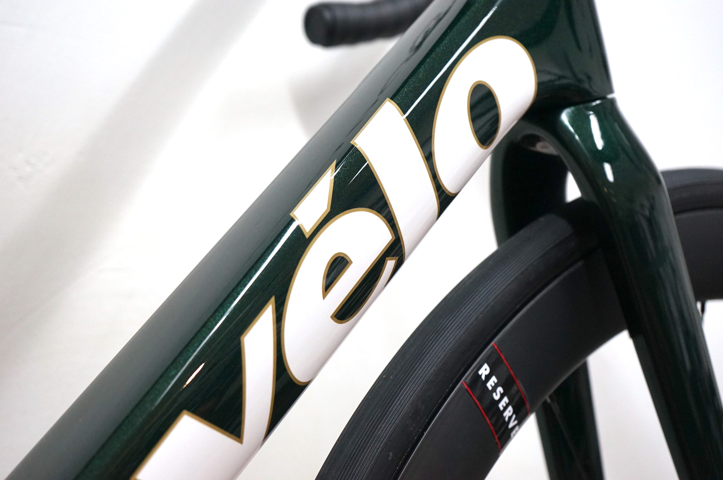  Cervelo R5 Disc DuraAce Di2 (2021) green/gold/white