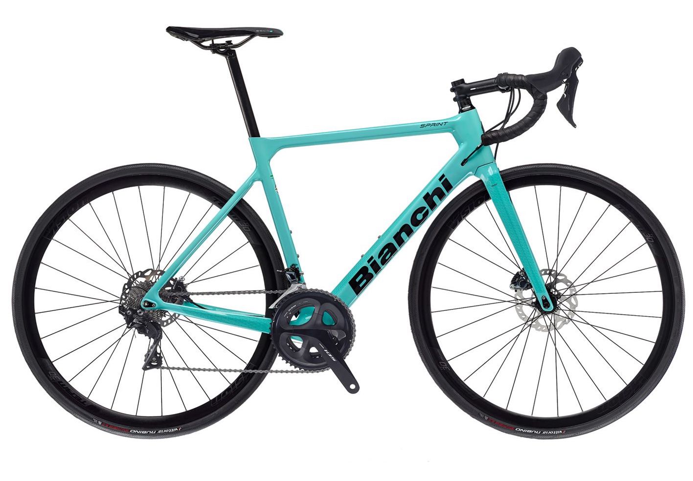 Bianchi Sprint Disc-Brake Shimano 105 Di2 2x12 celeste YSBR6