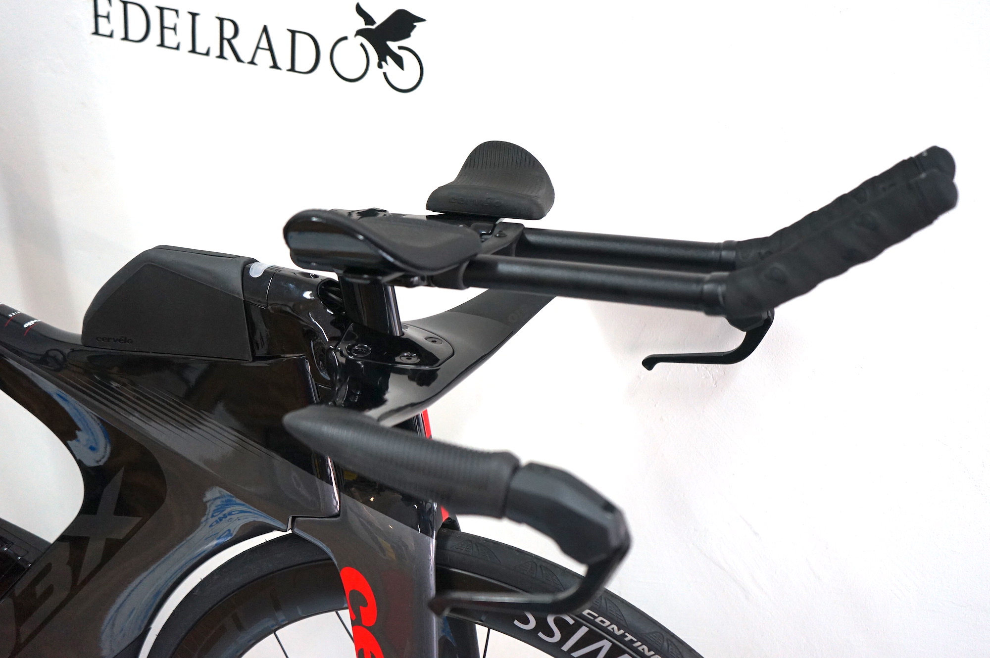 Cervelo P3X Shimano ULTEGRA DI2 / DT Swiss ARC1450 Carbon graphite/back/red