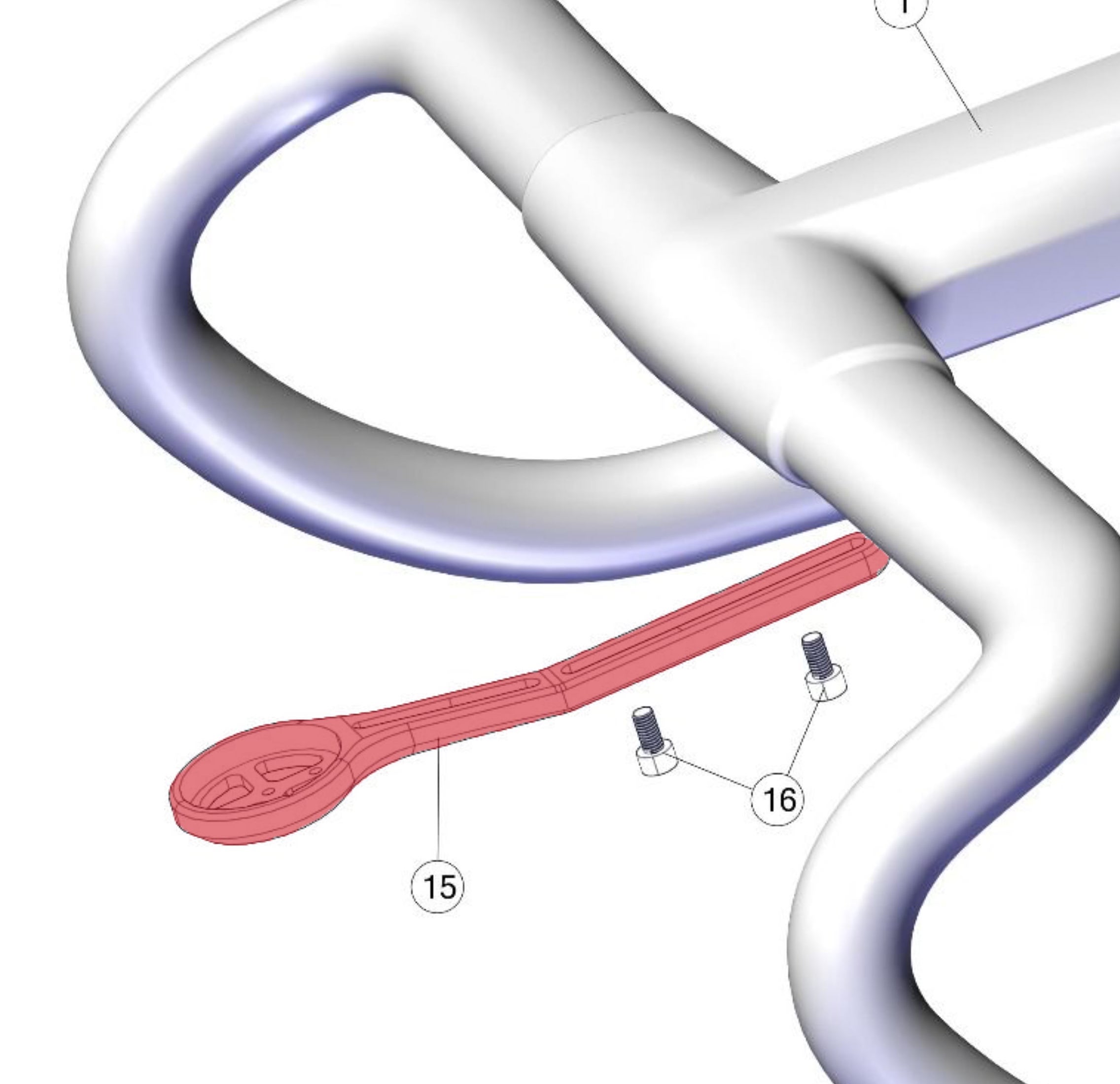 BMC ICS Computer Mount (für ICS Carbon Cockpit)