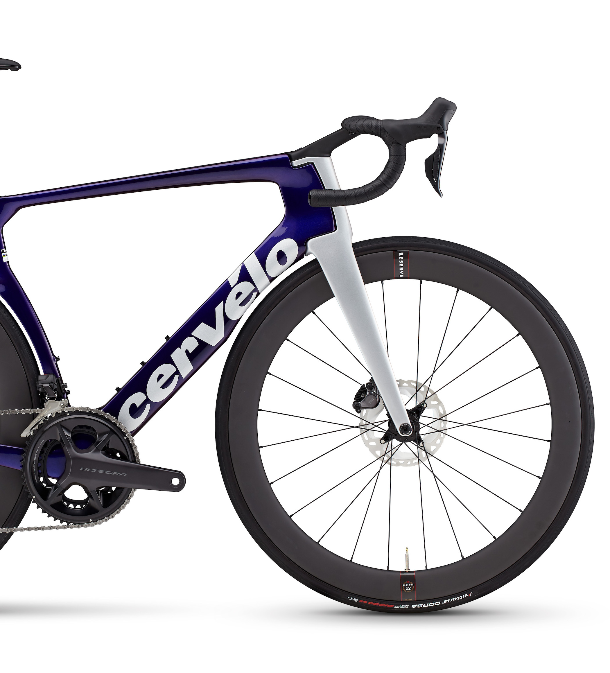 Cervelo S5 Disc Ultegra Di2 2x12 (2023) sapphire-ice