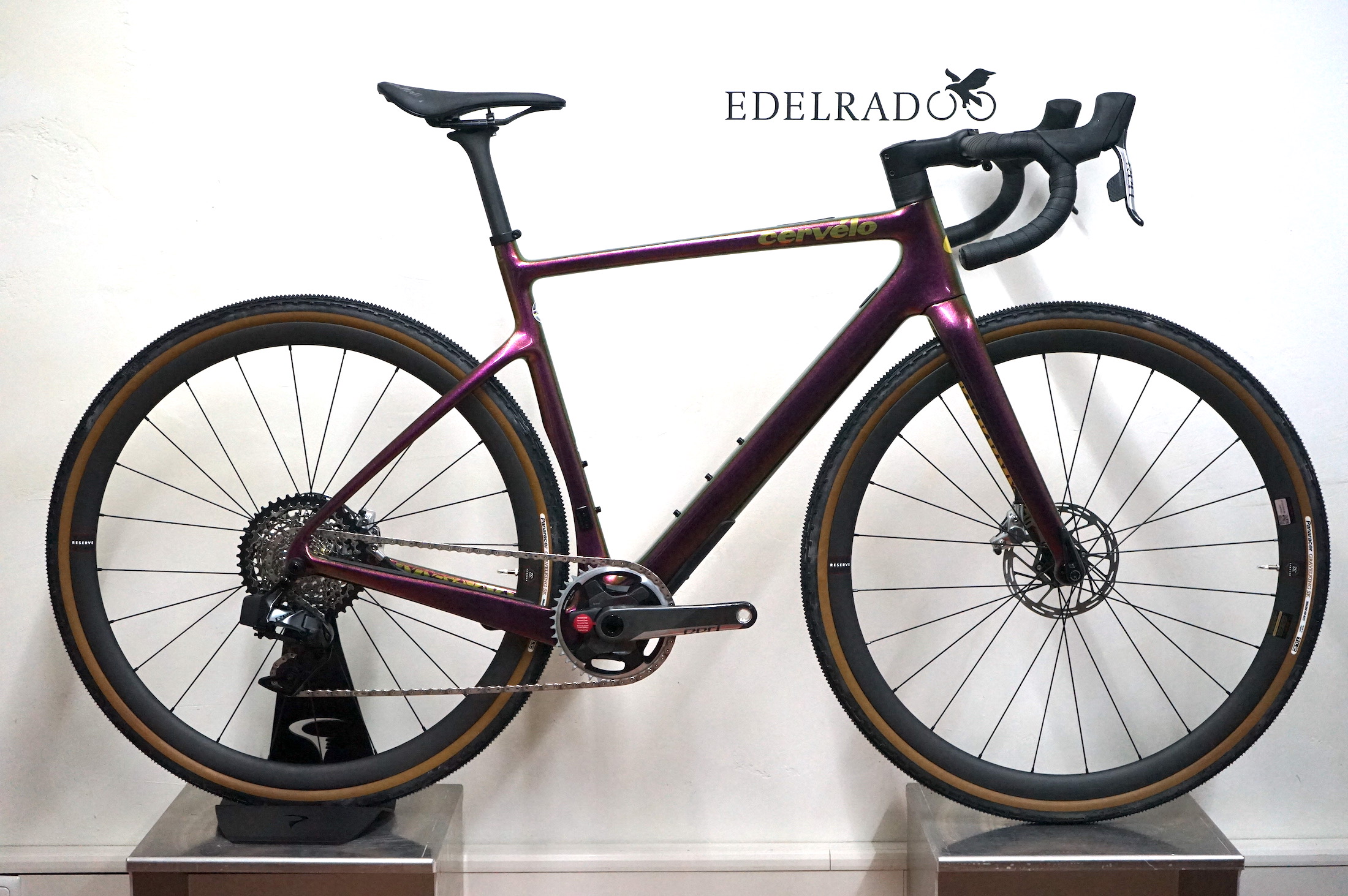 Cervelo Aspero-5 Sram Red XPLR eTap AXS 1x12 (2023) purple-sunset