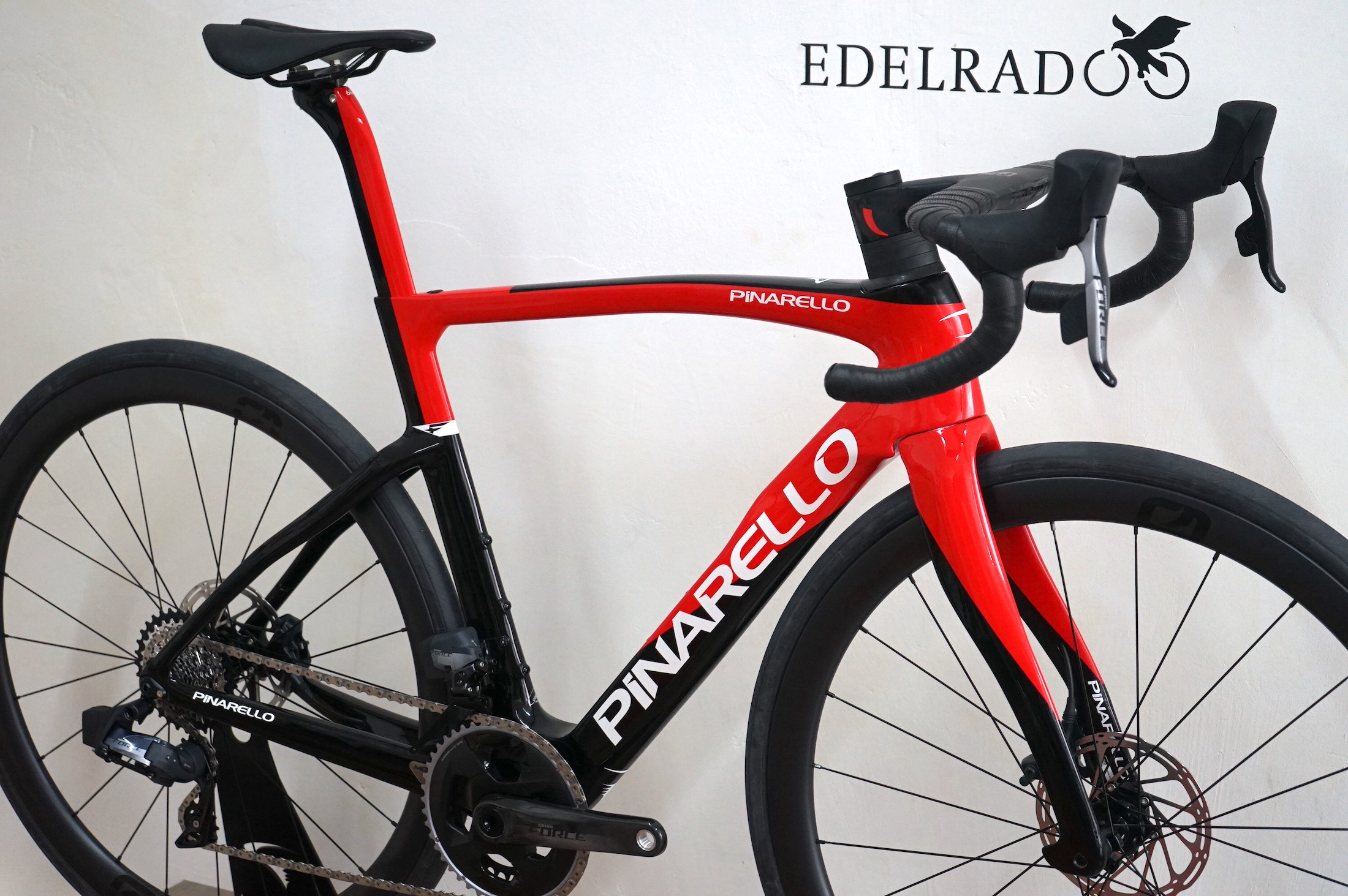 Pinarello F7 Sram Force AXS 2x12 (2023) razor-red D101 disc-brake