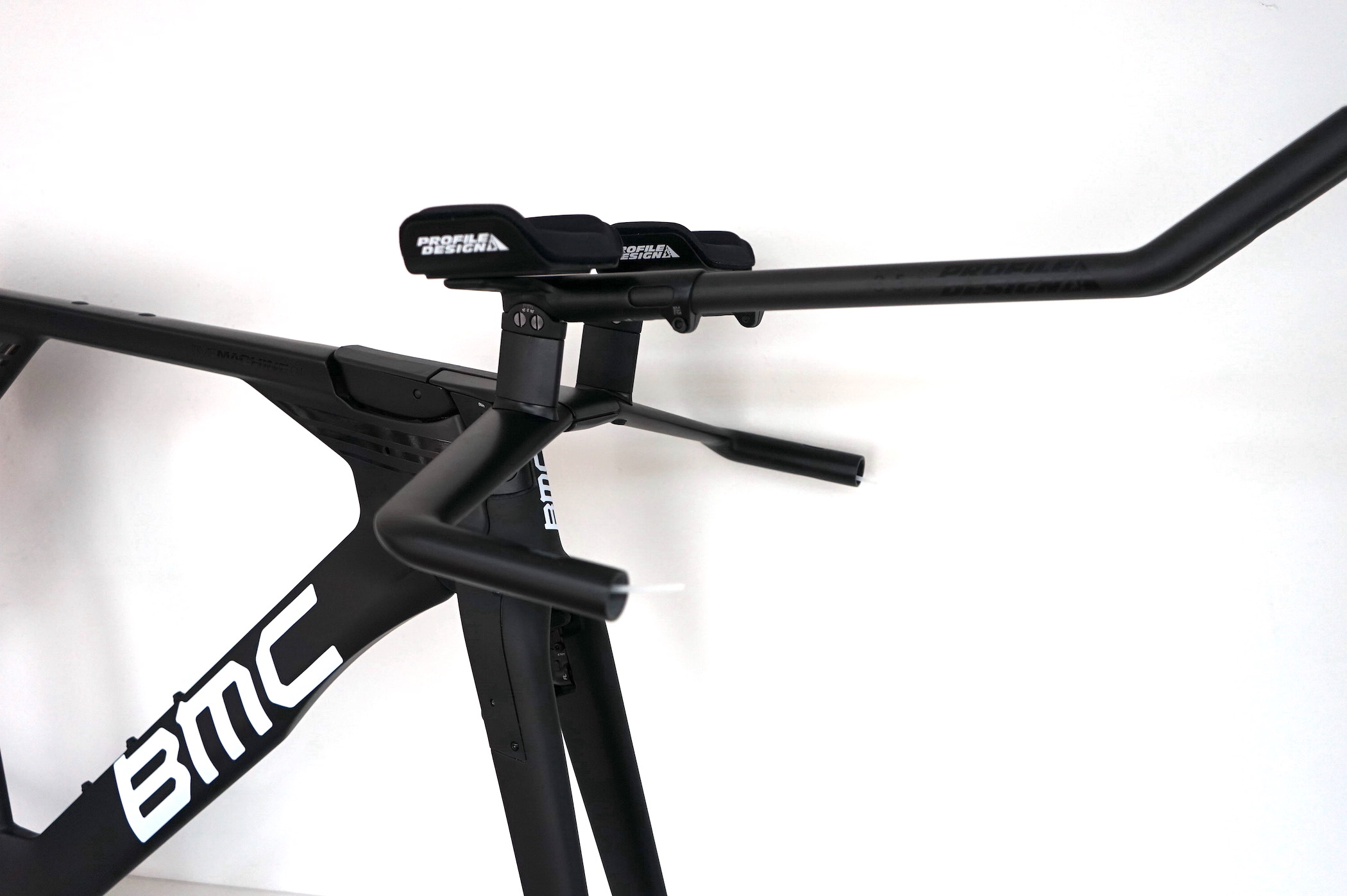 BMC TimeMachine 01 rim-brake Rahmenset (Triathlon) black/black/white