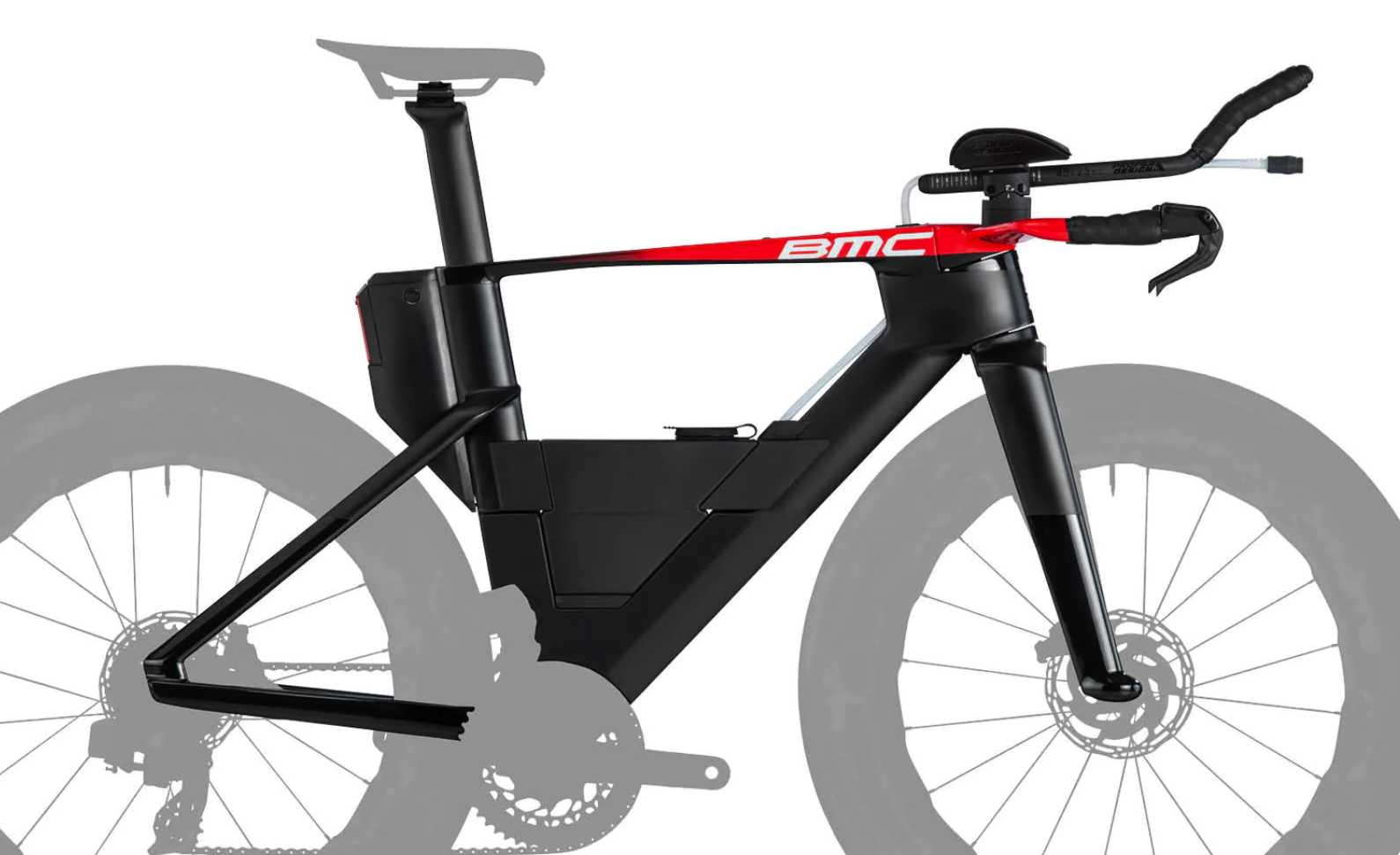 BMC Speedmachine 01 Rahmenset CARBON BLACK / NEON RED (2024)