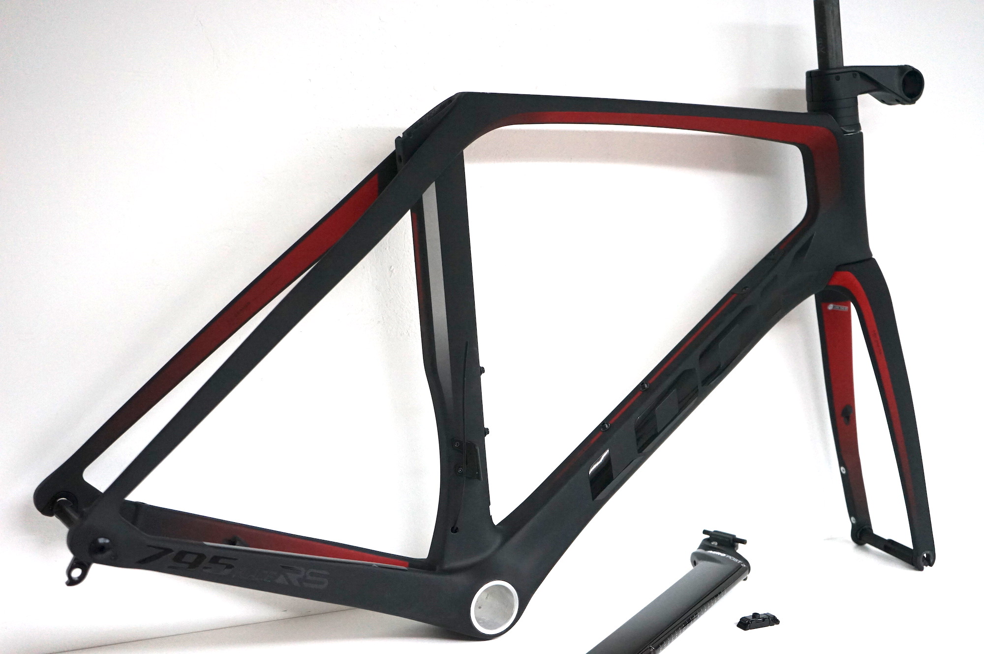 LOOK 795 Blade RS Disc Rahmenset black/red matte/glossy (2020) Scheibenbremse