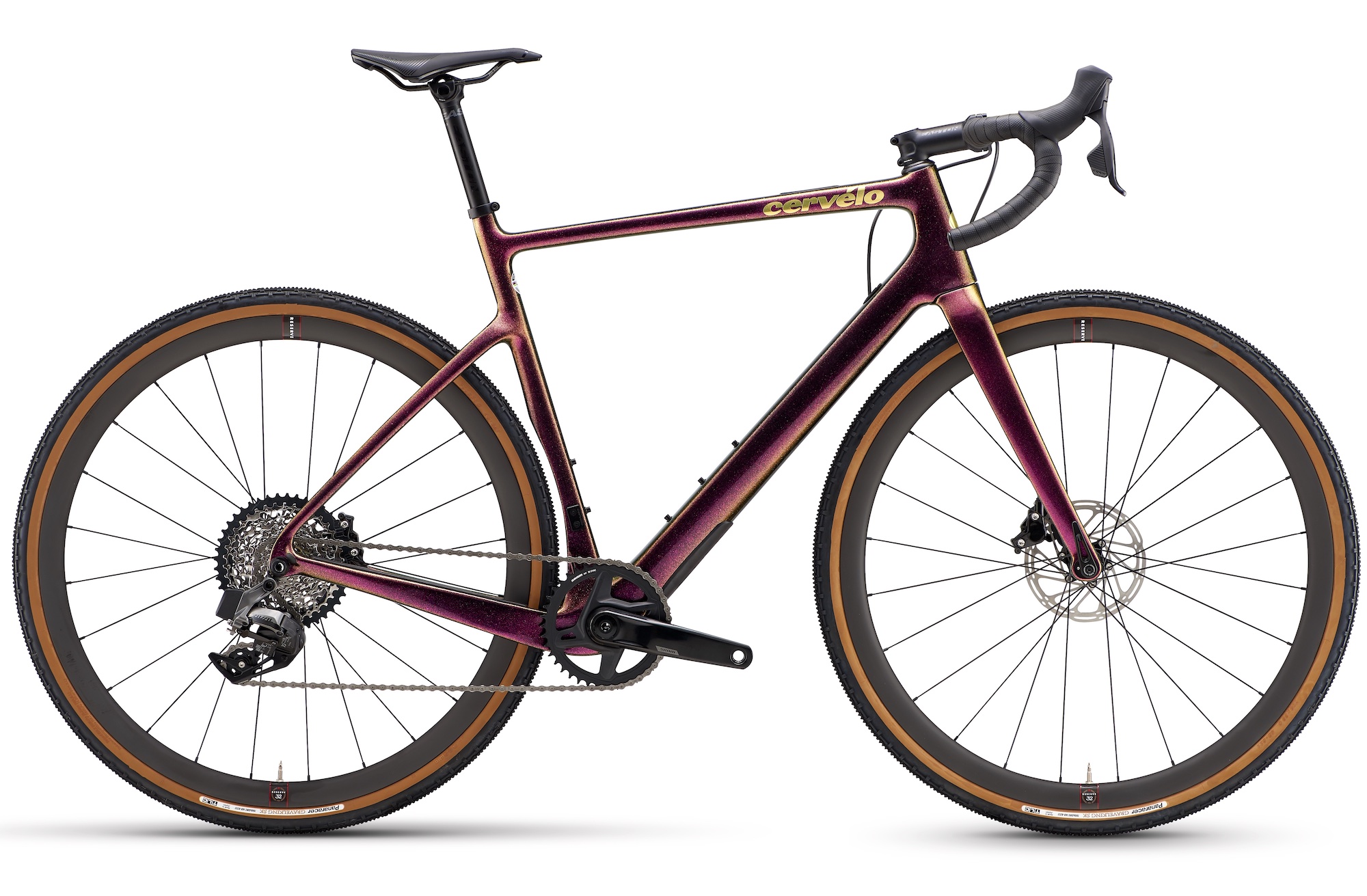 Cervelo Áspero Rival XPLR eTap AXS 1x12 (2022) purple sunset