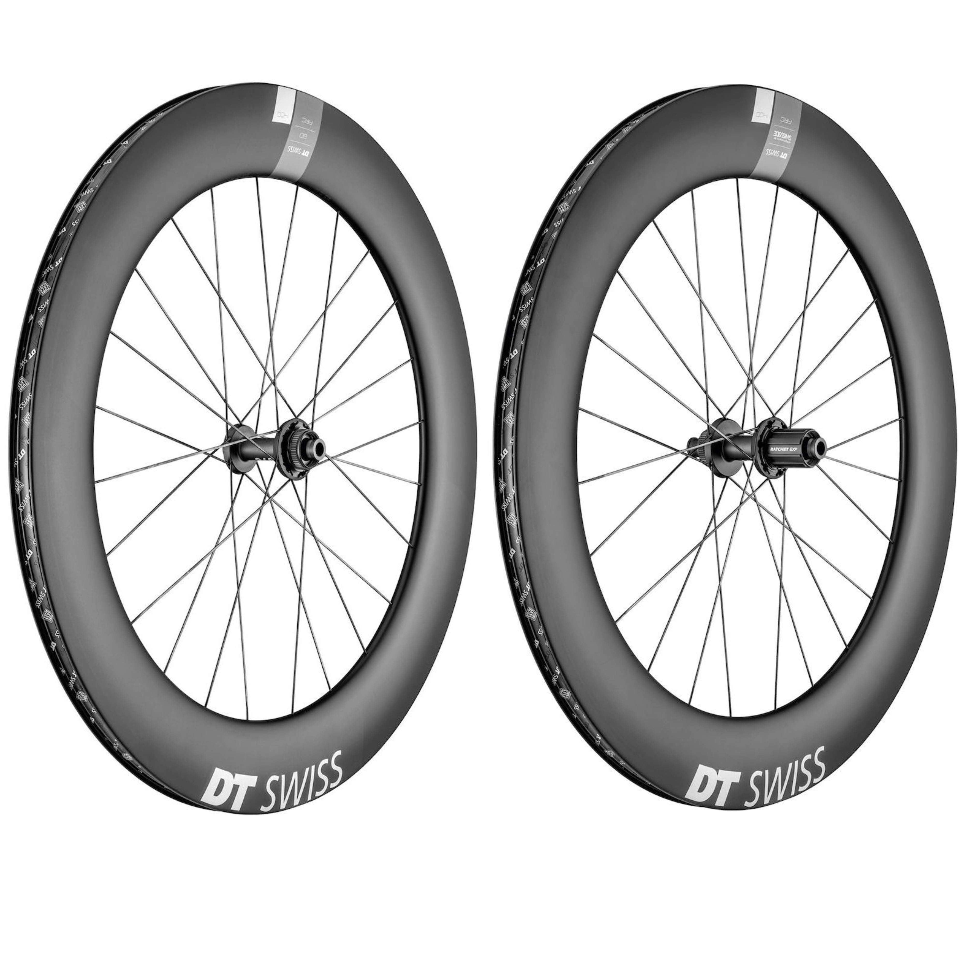 DT Swiss ARC 1400 DICUT Disc-Brake 80mm tubeless-ready Laufradsatz